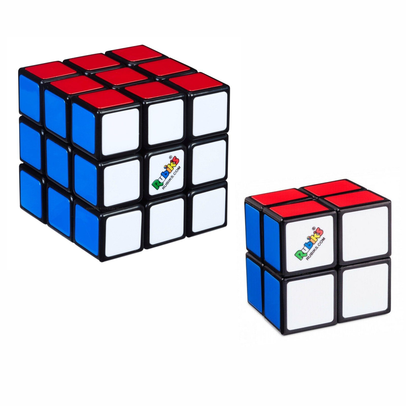 Rubik´s 3D-Puzzle Original Rubik's Cube 3 x 3 und 2 x 2 BASIC SET zwei  Zauberwürfel, Puzzleteile
