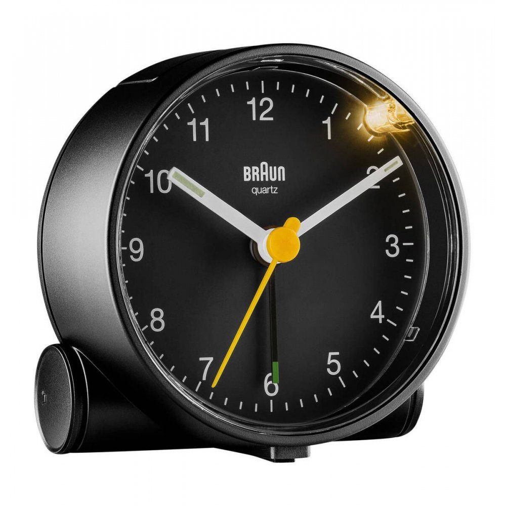 Braun Wecker BC01B - Quarzwecker - schwarz