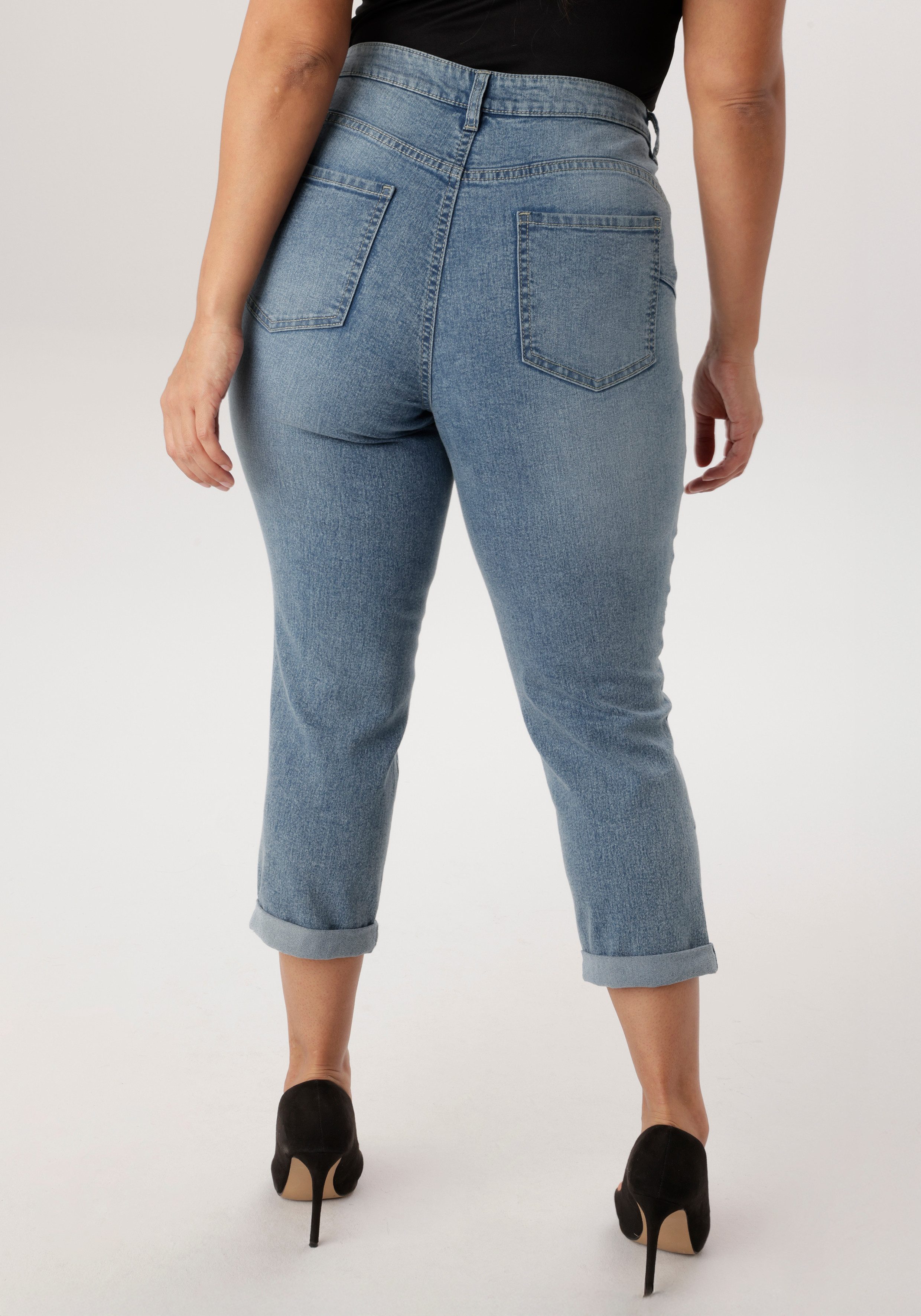 Aniston PLUS 7/8-Jeans im 5-Pocket-Style - NEUE KOLLEKTION günstig online kaufen