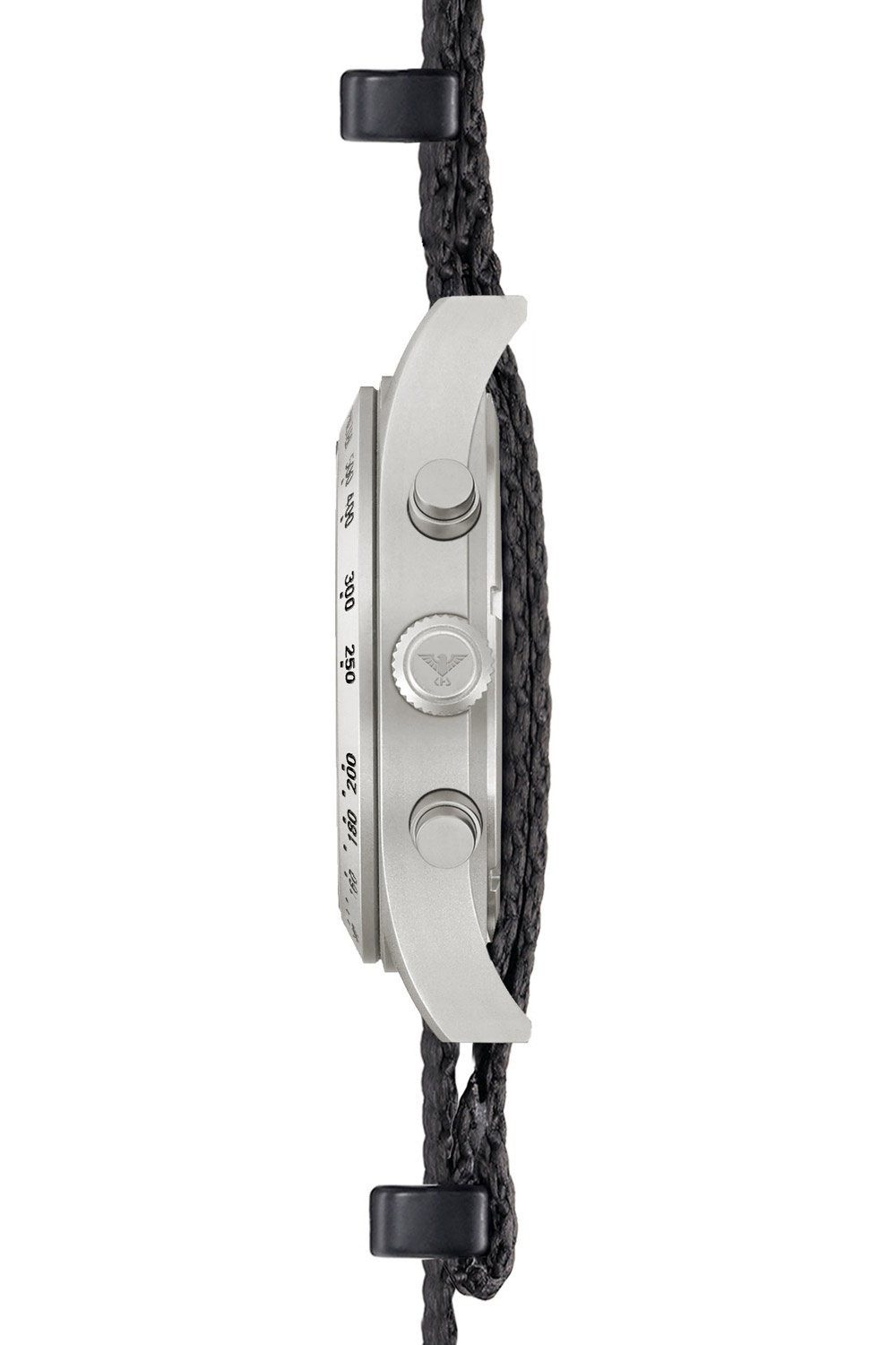 KHS Quarzuhr Platoon Solar Stahl Natoband