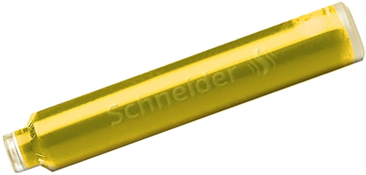 SCHNEIDER Füllhalter Tintenpatrone Standard Pastell Lemon Cake VE=6 Stück