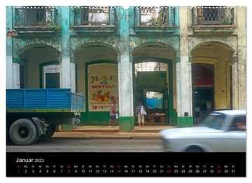 CALVENDO Wandkalender Kuba Inspirationen (Premium, hochwertiger DIN A2 Wandkalender 2023, Kunstdruck in Hochglanz)