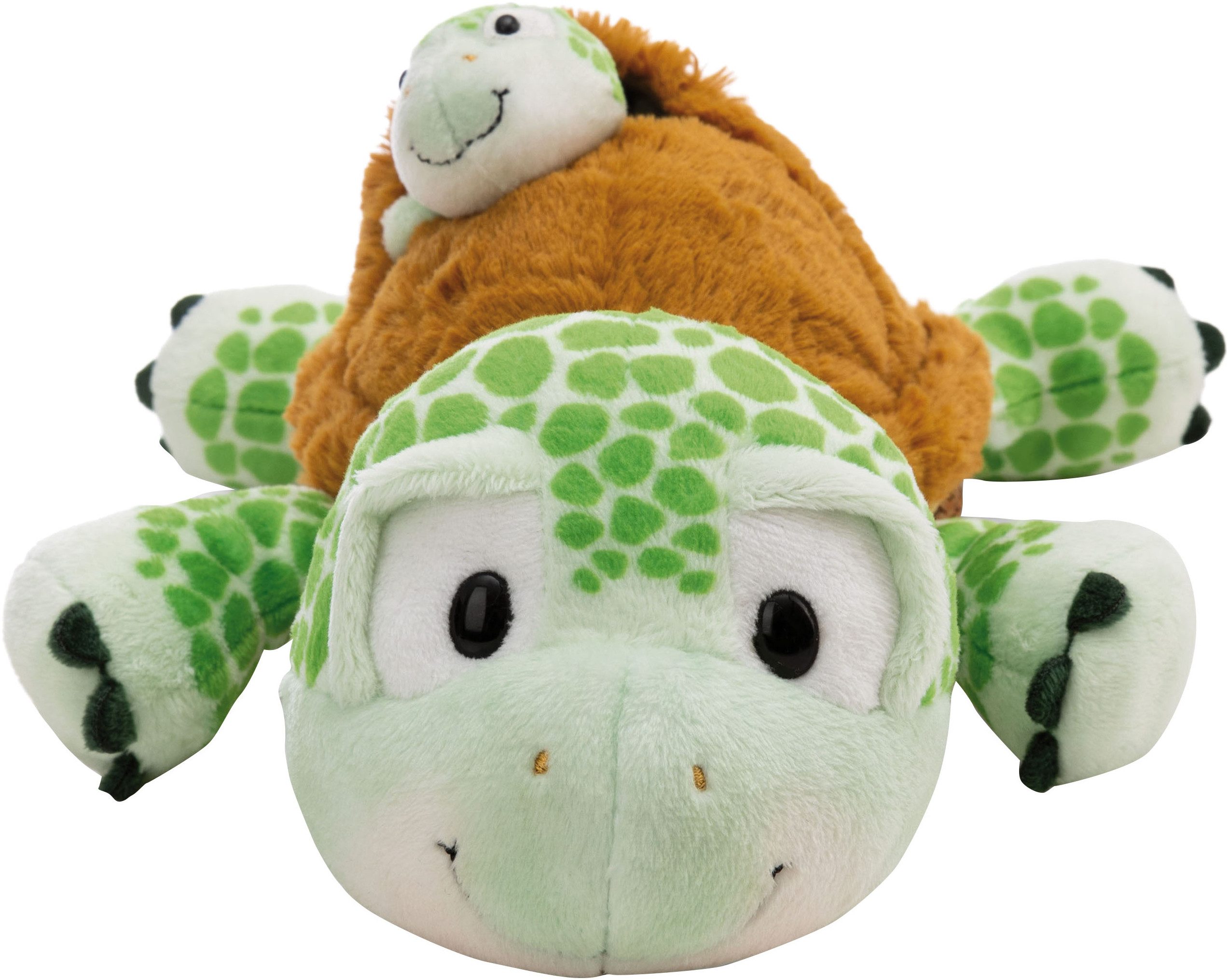 Nici Kuscheltier Homies, Schildkröte mit Baby, 28cm liegend