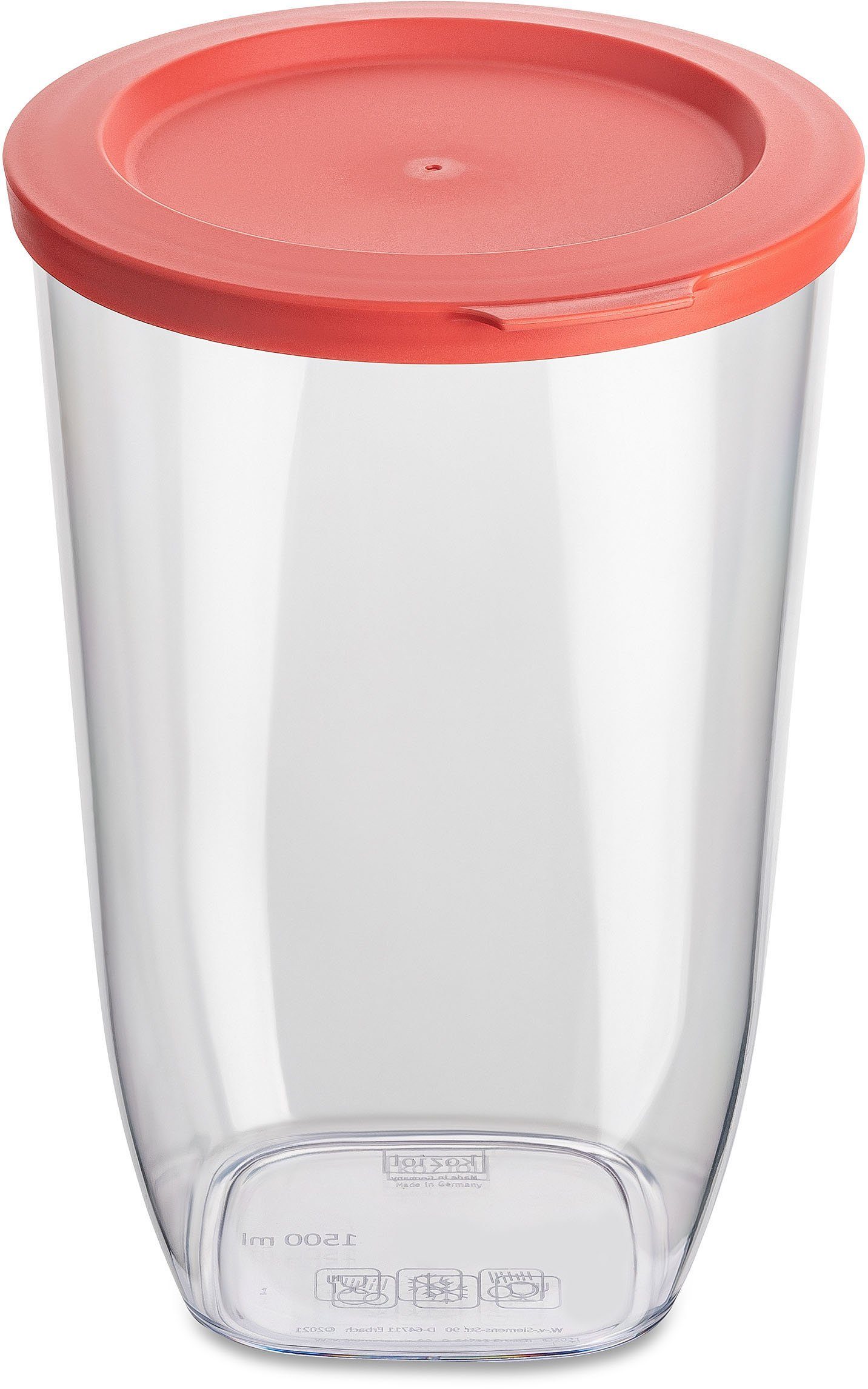 KOZIOL Vorratsdose CONNECT DRY STORAGE M, Kunststoff, (1-tlg), spülmaschinengeeignet,melaminfrei,recycelbar 1.5L