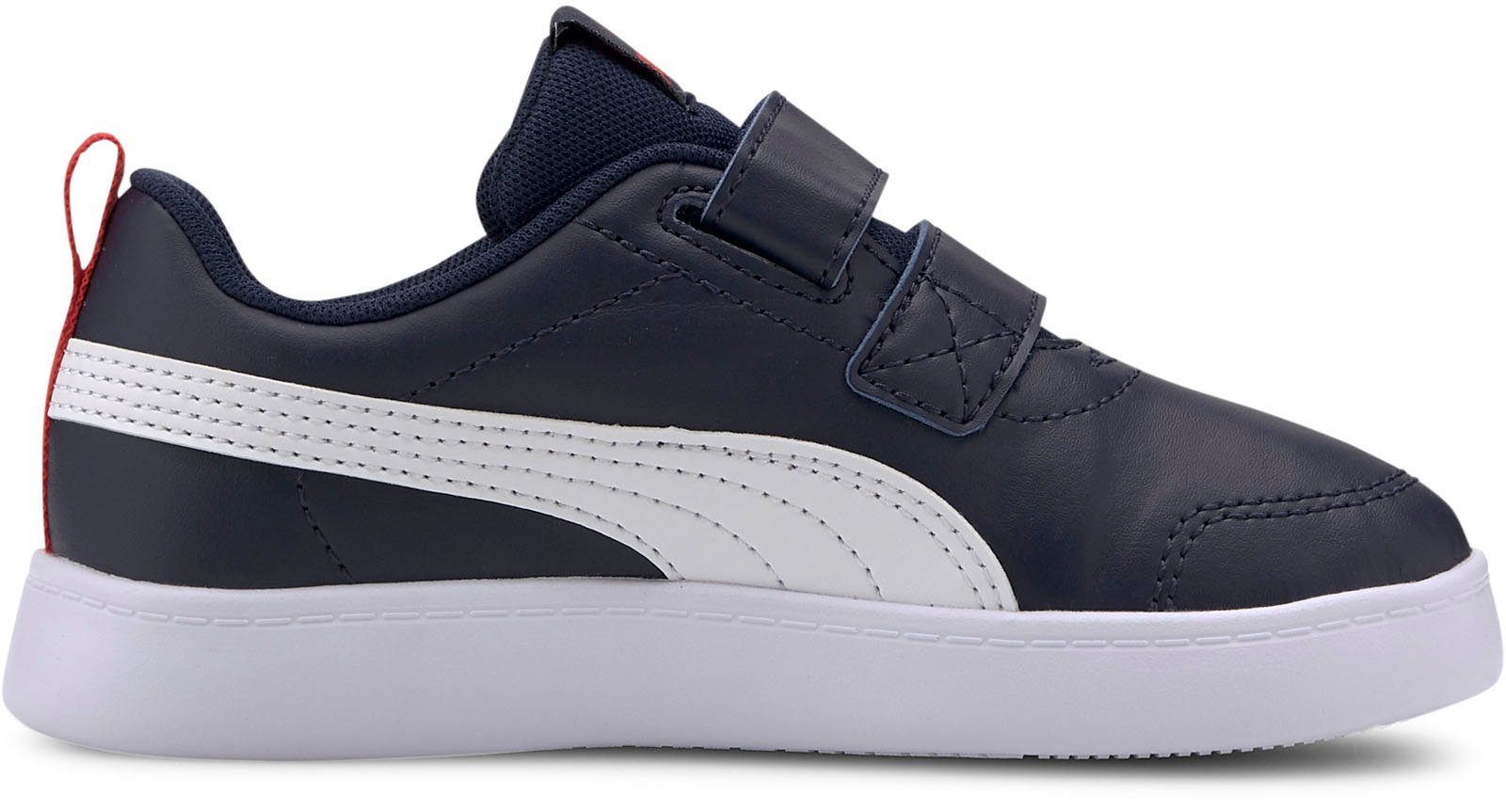 PUMA mit navy Courtflex v2 für V Kinder Klettverschluss PS Sneaker