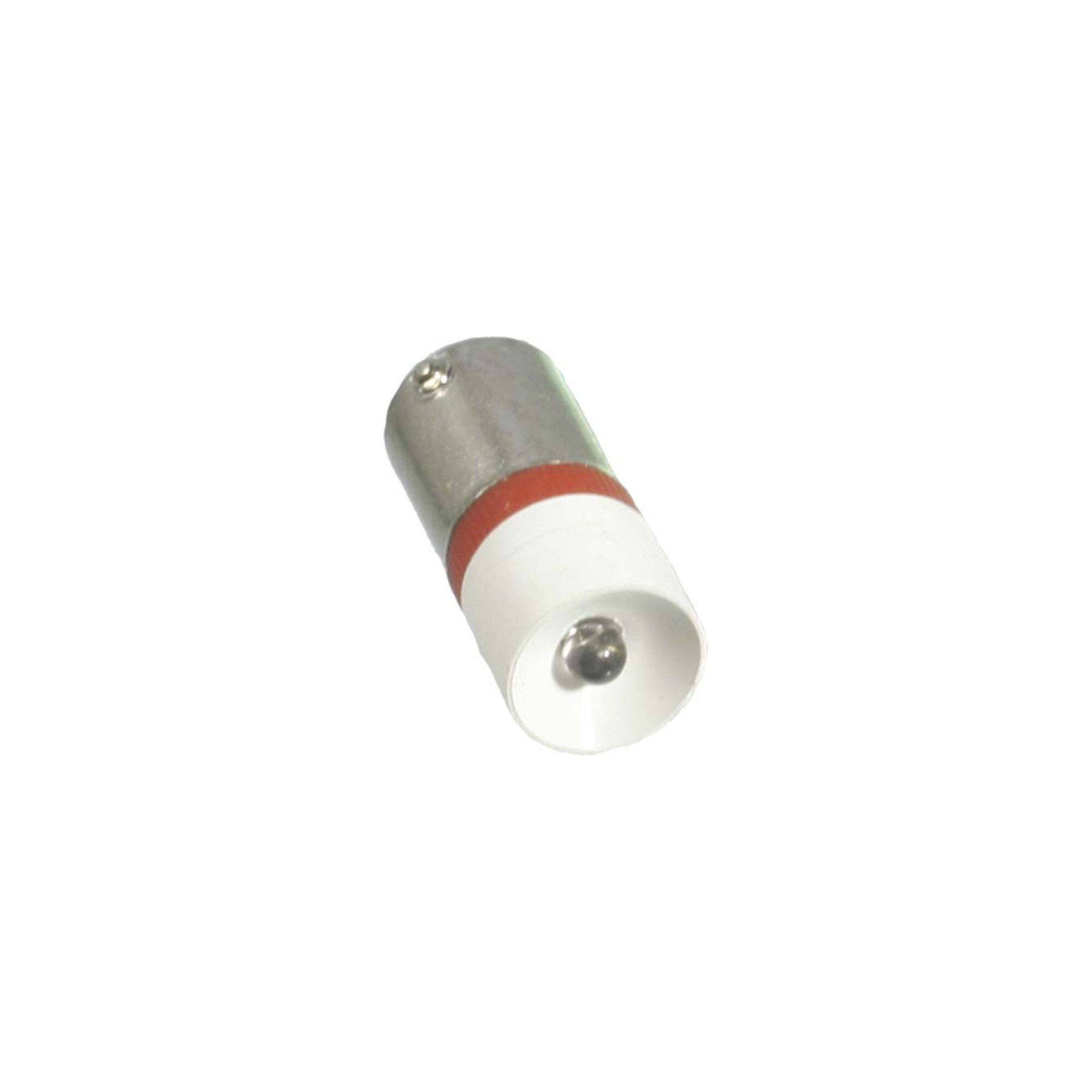 Scharnberger + Hasenbein LED-Leuchtmittel Scharnberger+Hasenbein Single-LED 10x25mm Ba9s 230VAC/DC weiß 35241