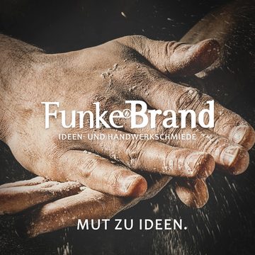 Funke & Brand Bierdeckel Totenkopf mit Rosen - 50x Untersetzer für Gläser eckig - Skull