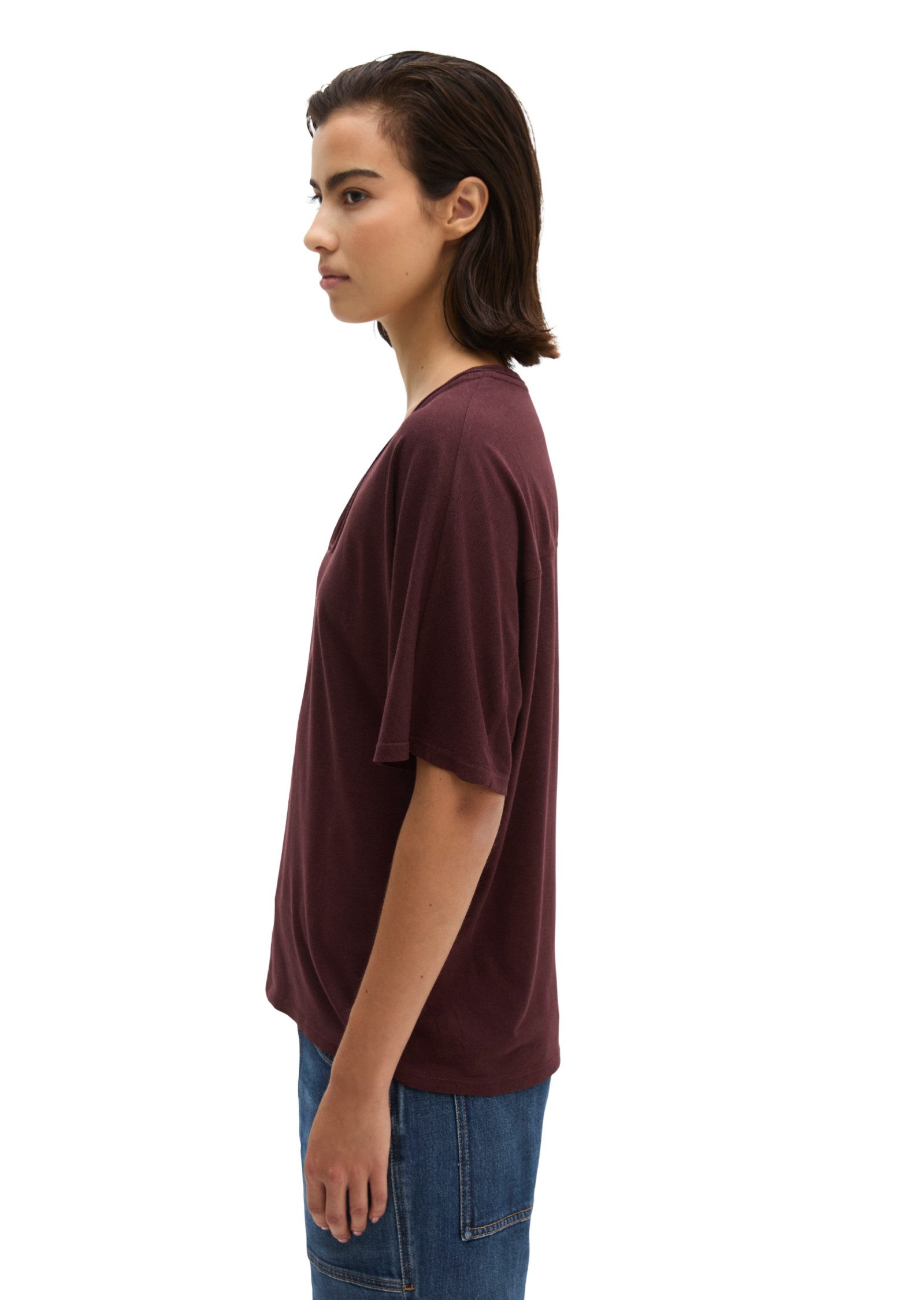 Marc O'Polo T-Shirt aus feinem Slub-Jersey – Bild 2 von 5