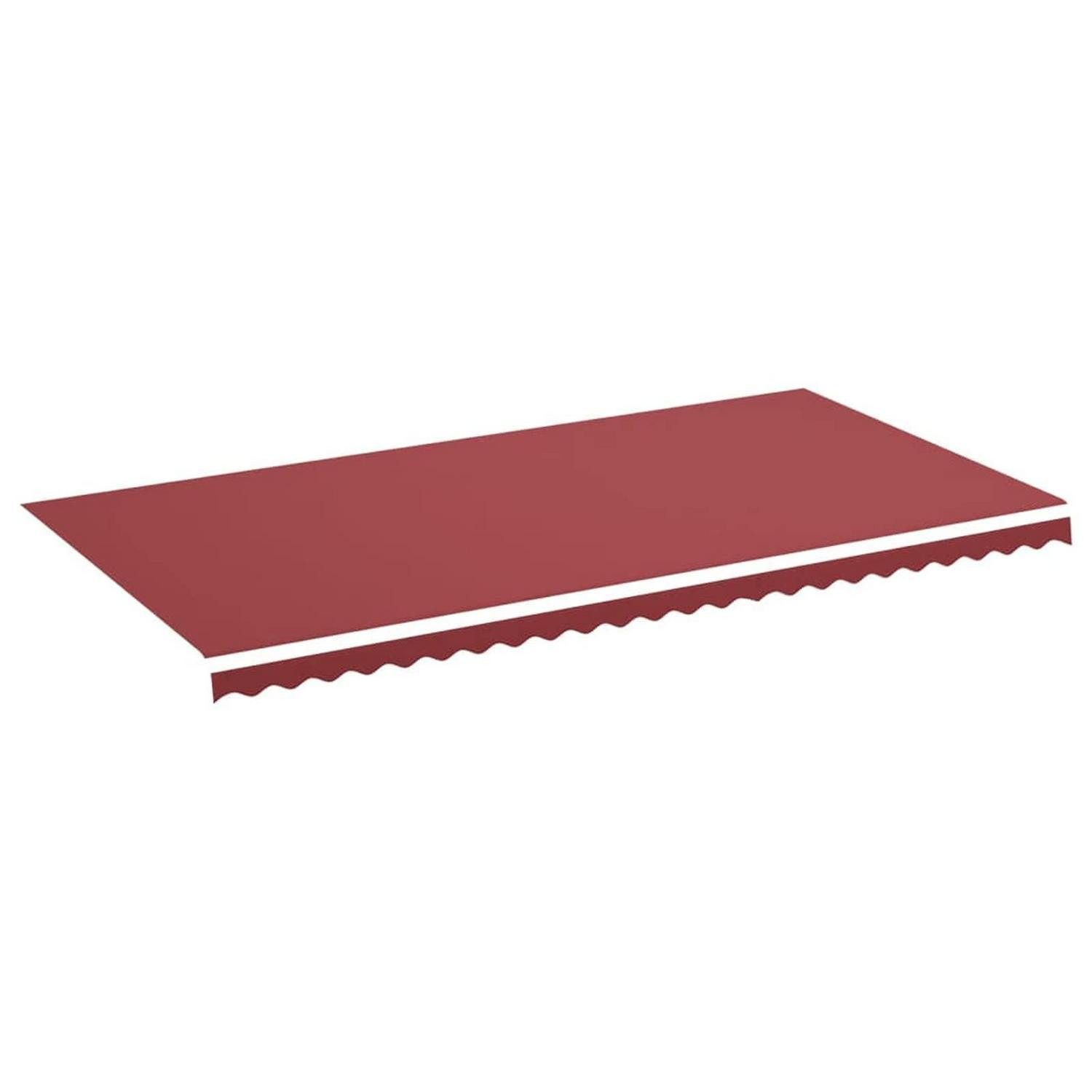LuxusKollektion Markise Markisenstoff Burgunderrot 580x295 cm (1-St)