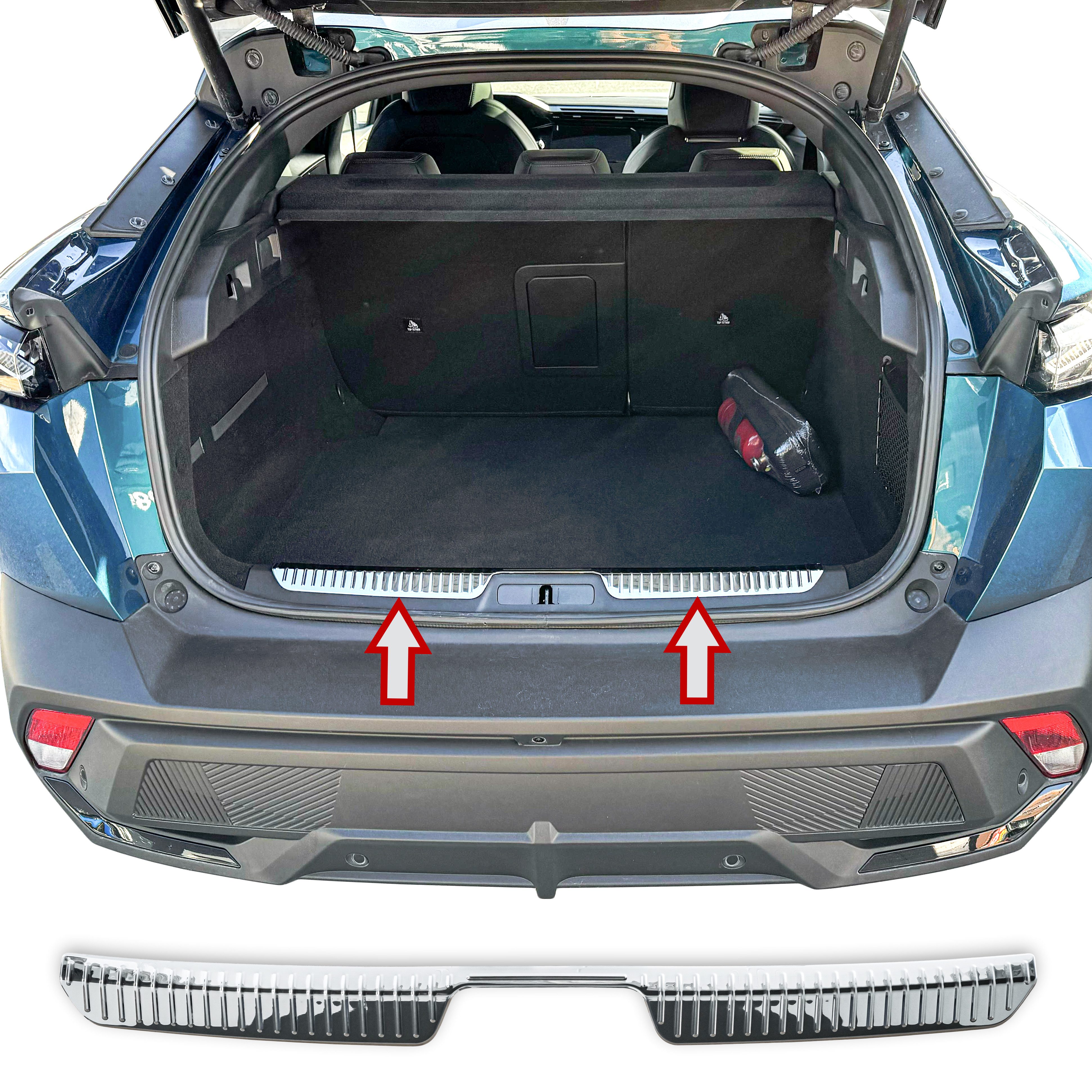 Ladekantenschutz für Peugeot 408, BJ ab 2022> Stoßstangenschutz