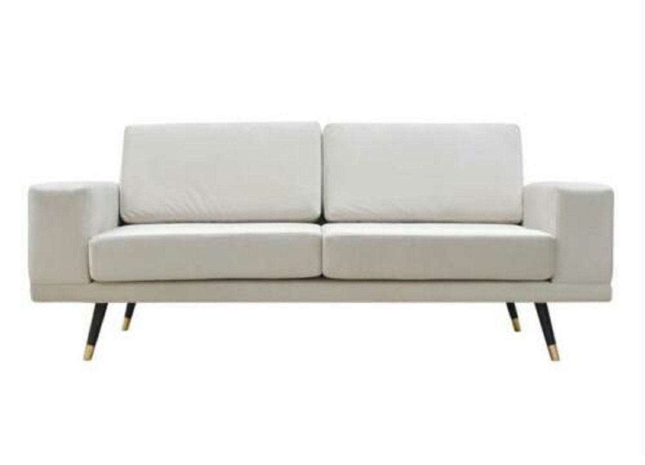 Stoff Dreisitzer Couchen Polster Wohnzimmer Sofa, JVmoebel Moderner Weiß Europe Made Design in Sofa