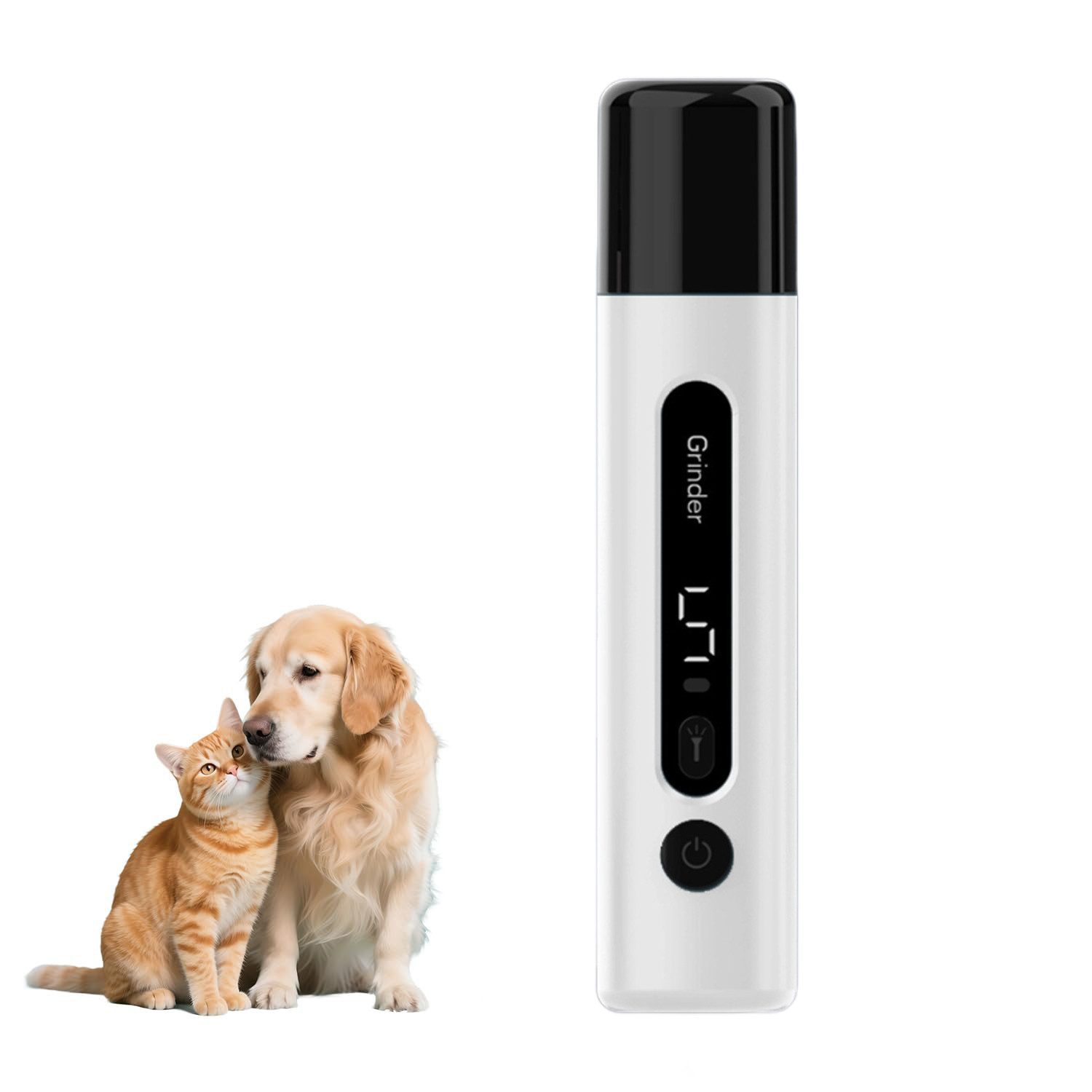Ledander Krallenschneider Krallenschleifer für Hunde, LED Beleuchtung, 5 Stufen, leiser Motor, für kleine, mittelgroße & große Hunde und Katzen von Ledander
