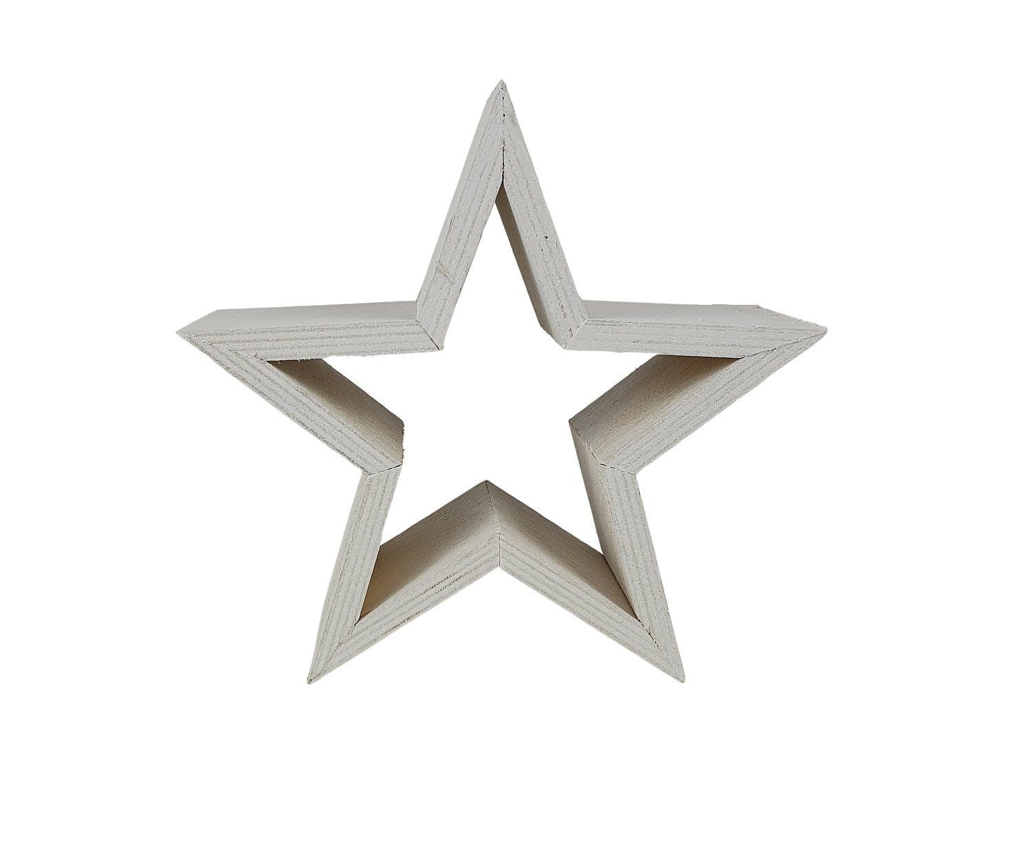 sesua Dekostern Deko Holzstern Stern Weihnachtsstern Fensterdeko Tischdeko