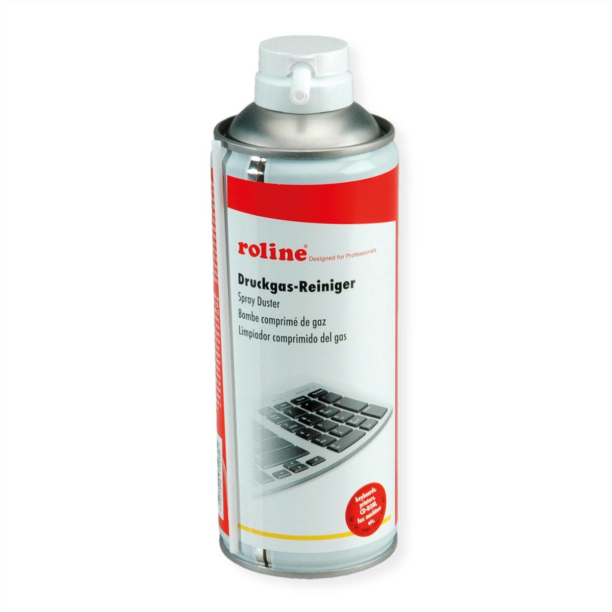 ROLINE Reinigungs-Set Druckgas-Reiniger, 400 ml