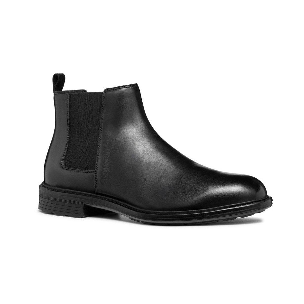 Geox GEOX WALK PLEASURE, Stiefeletten, Chelsea Boots, Schwarz, Herren Stiefelette