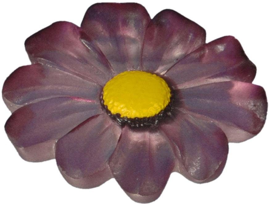 Dekomagnet Blume, Liedeco, Gardinen, (1-St), für metallische Flächen