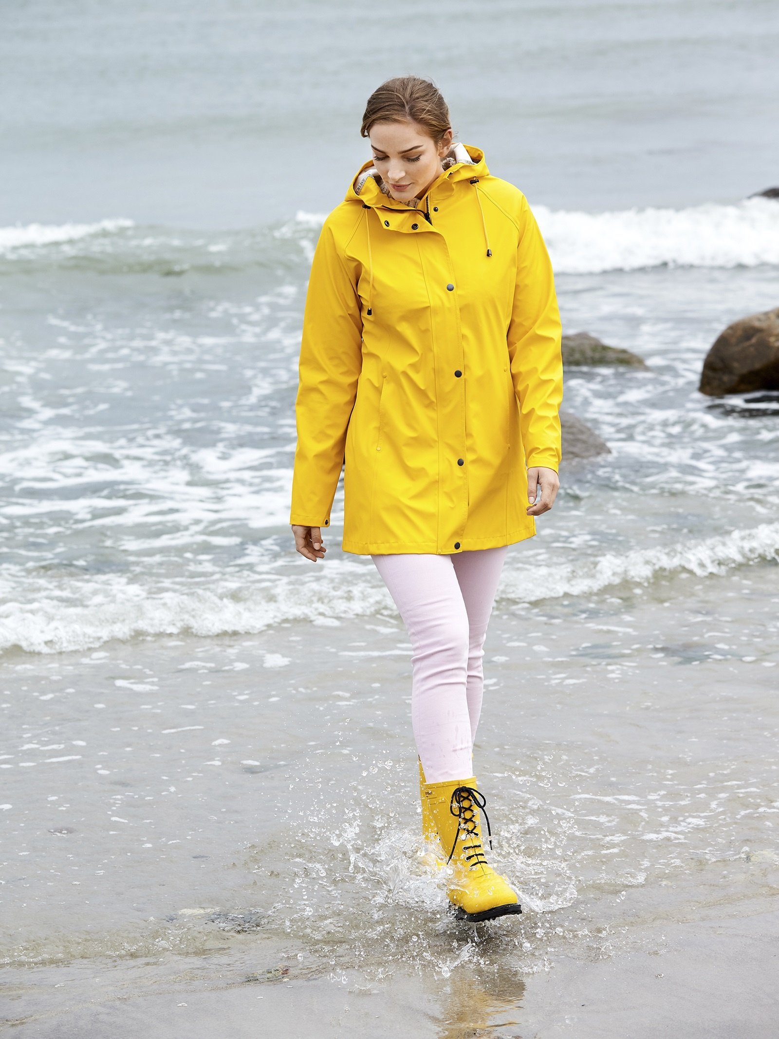 Ilse Jacobsen RUB15 Gummistiefel Naturkautschuksohle, perfekt für Regenwetter, skandinavisches Design