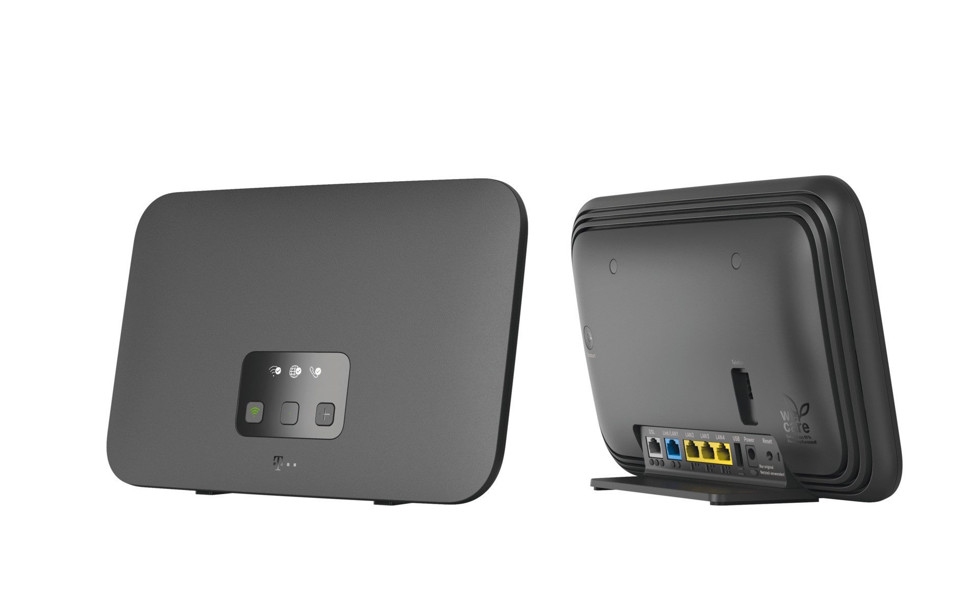 Telekom Deutschland Telekom Speedport Smart 4 R2 WLAN-Router, Zweizeiliges OLED-Display