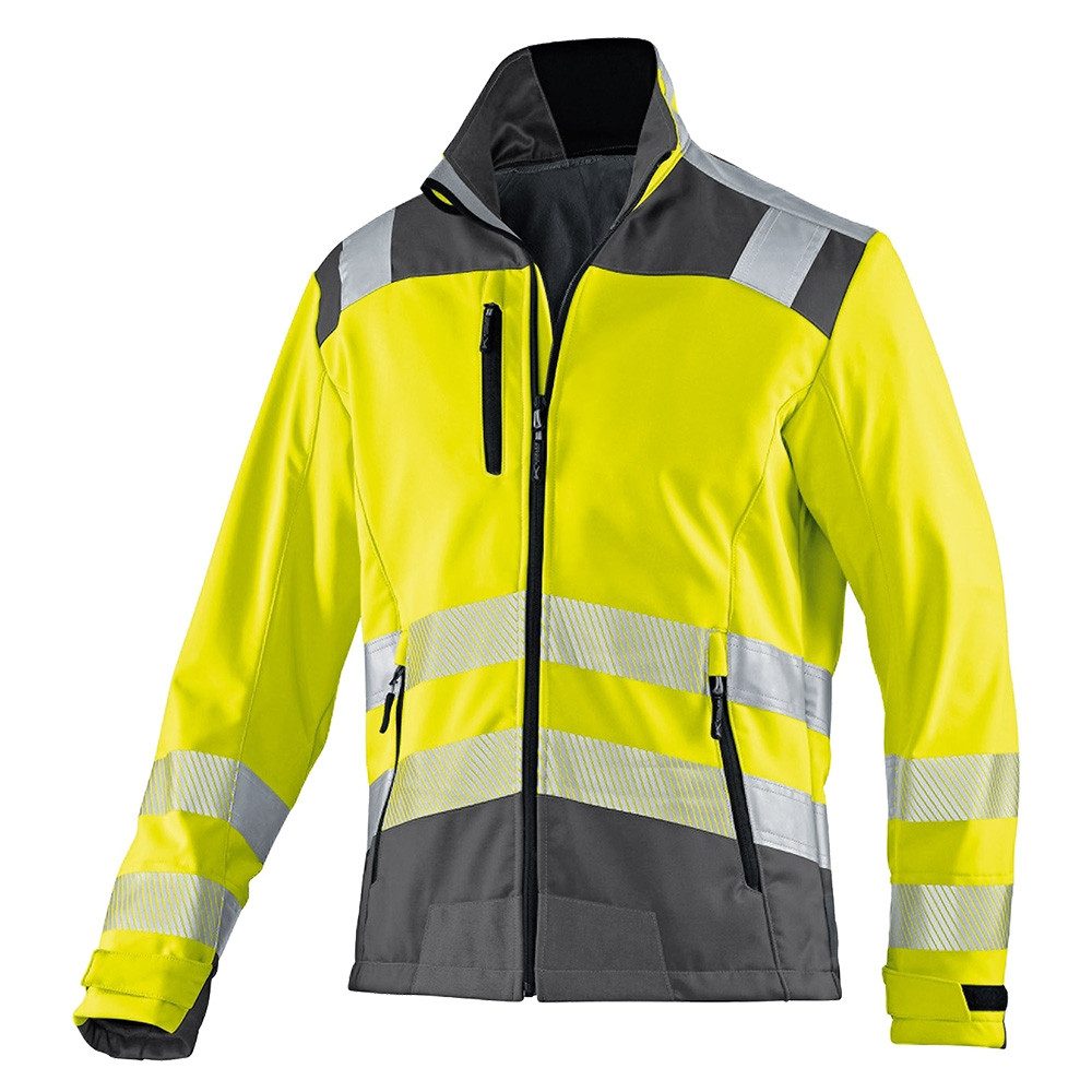Kübler Arbeitsjacke Warnschutz Softshelljacke "REFLECTIQ"