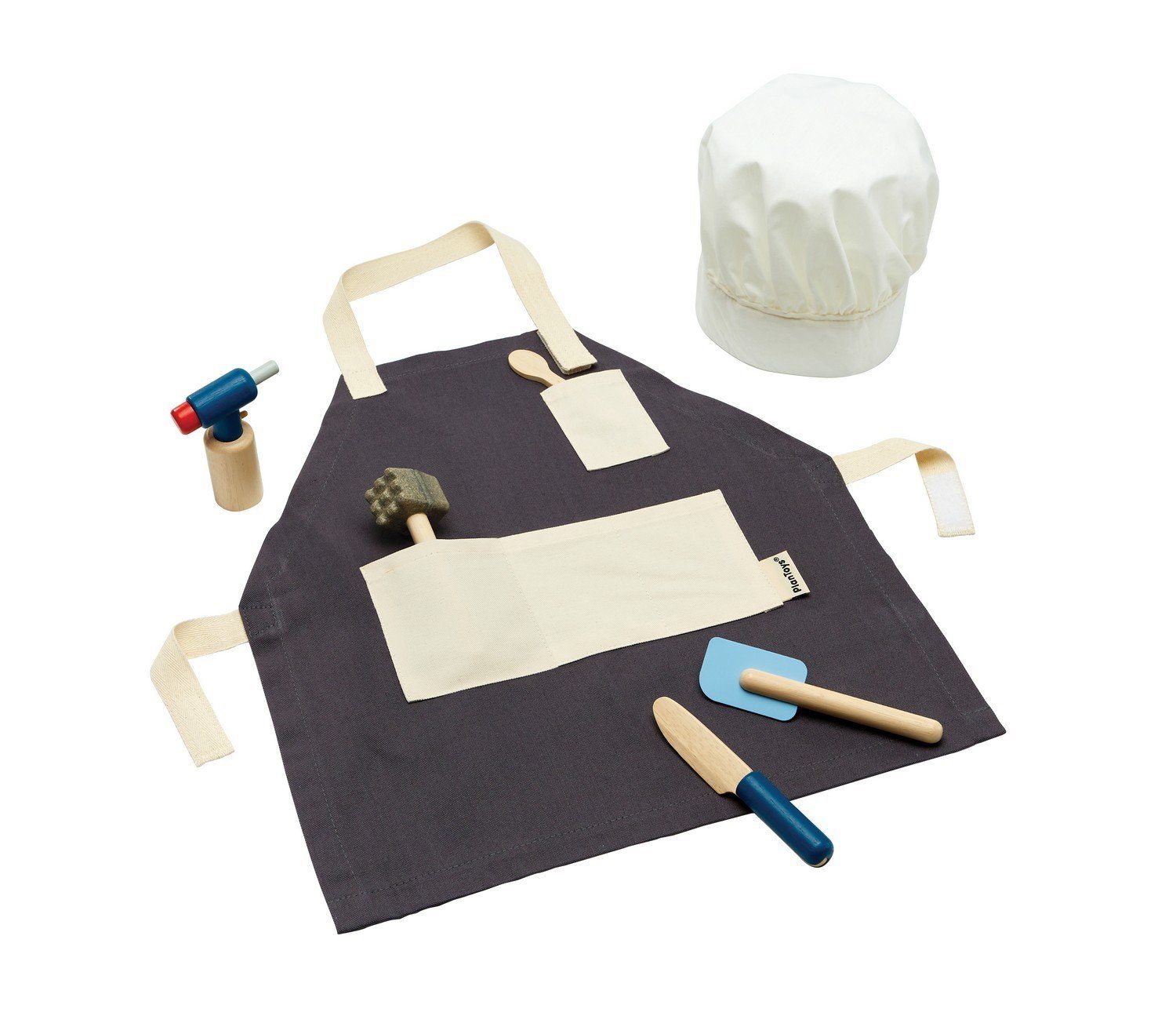 Plantoys Spielküche Chef Set Holz