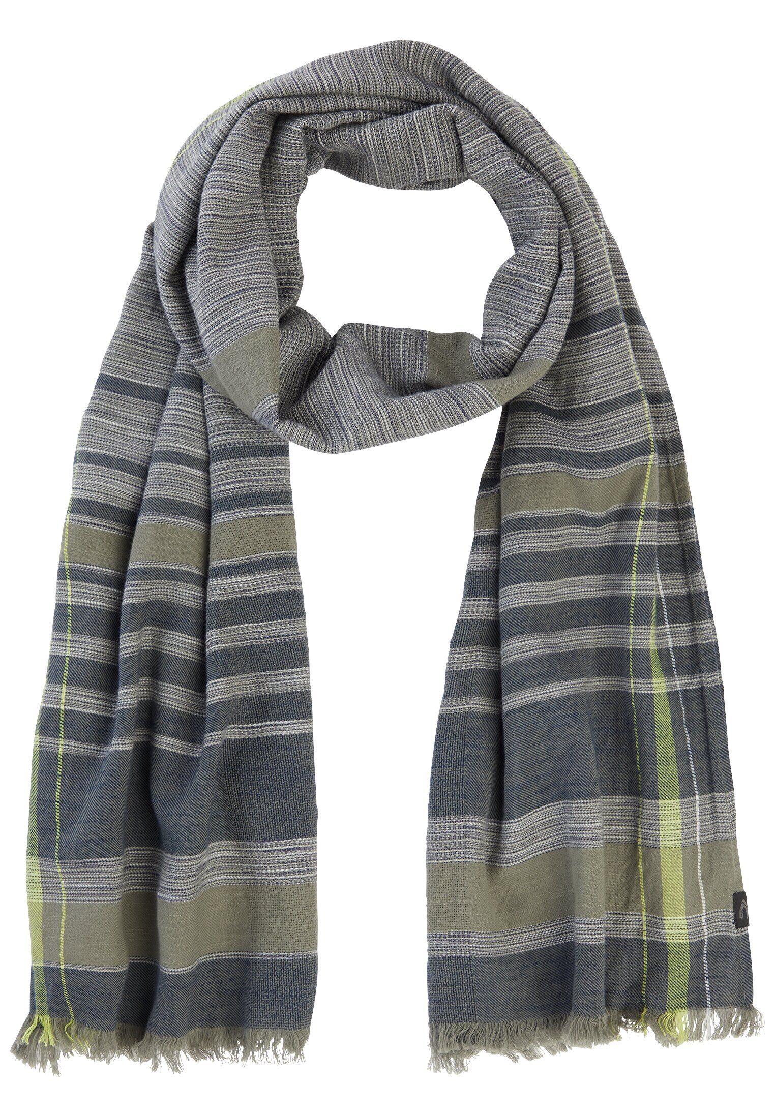 Strickschal aus reiner Baumwolle