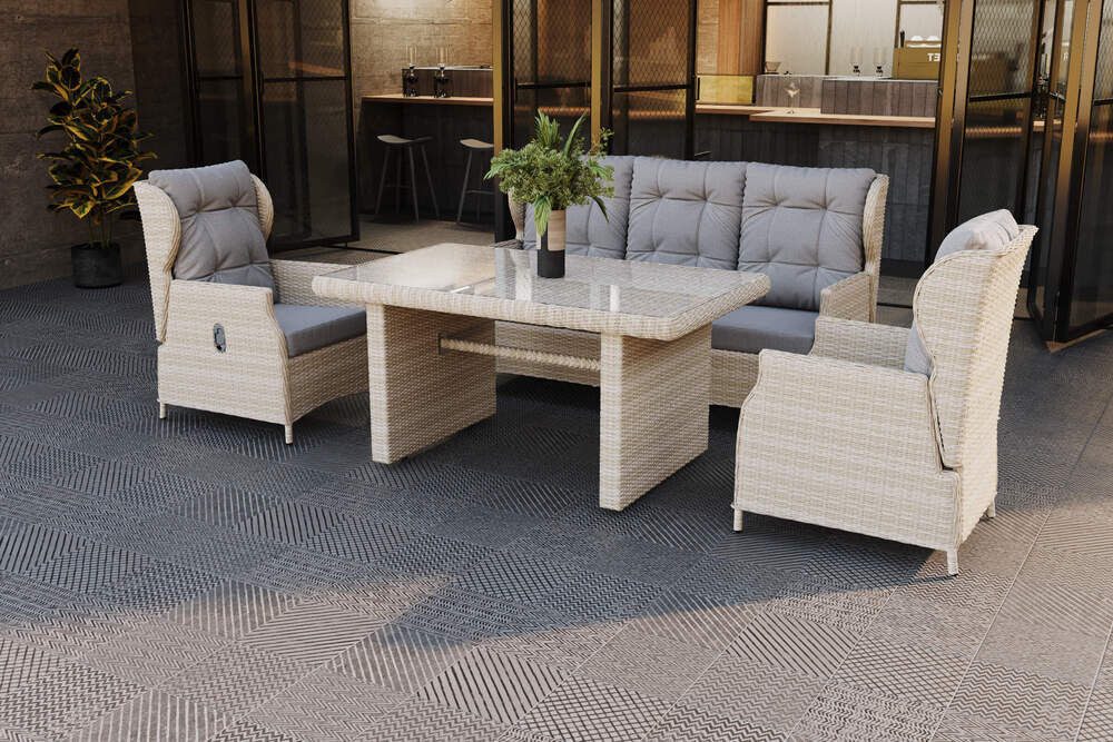 OUTFLEXX Gartenlounge-Set Country Collection Desert
