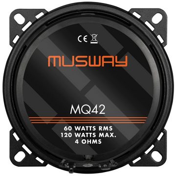Musway MQ42 10cm Koax Lautsprecher Auto-Lautsprecher (Musway MQ42 - 10cm Koax Lautsprecher)