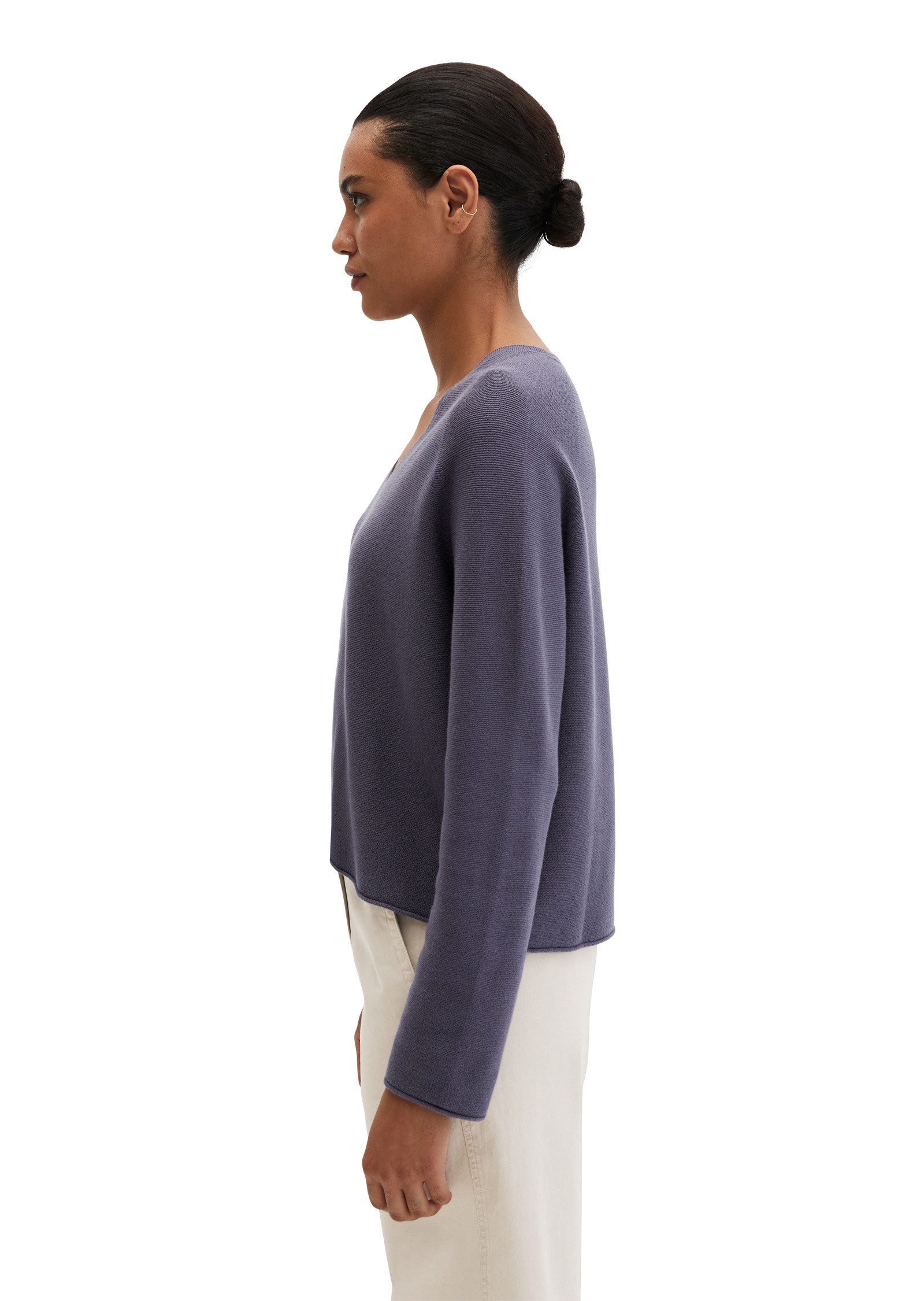 Marc O'Polo Strickpullover aus reiner Bio-Baumwolle