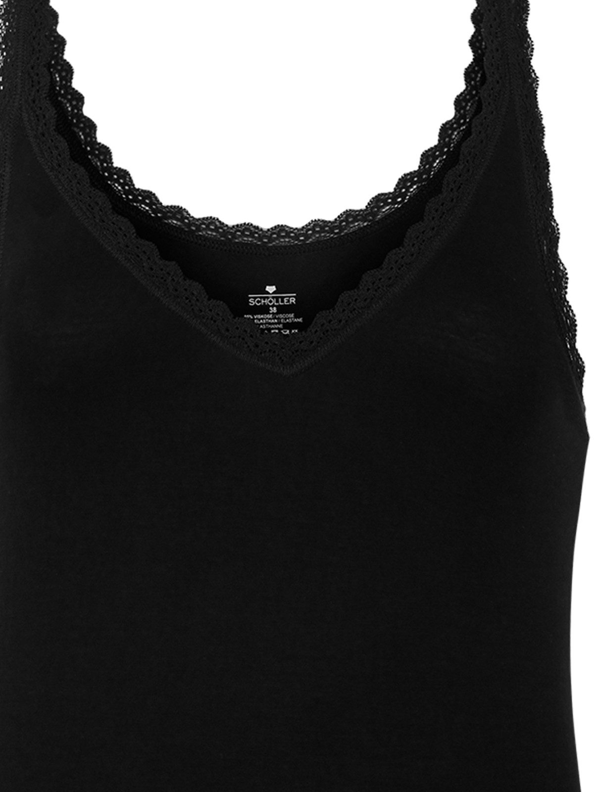 Schöller Achseltop 3er Pack Damen Achseltop Viskose (Packung, 3-St) -