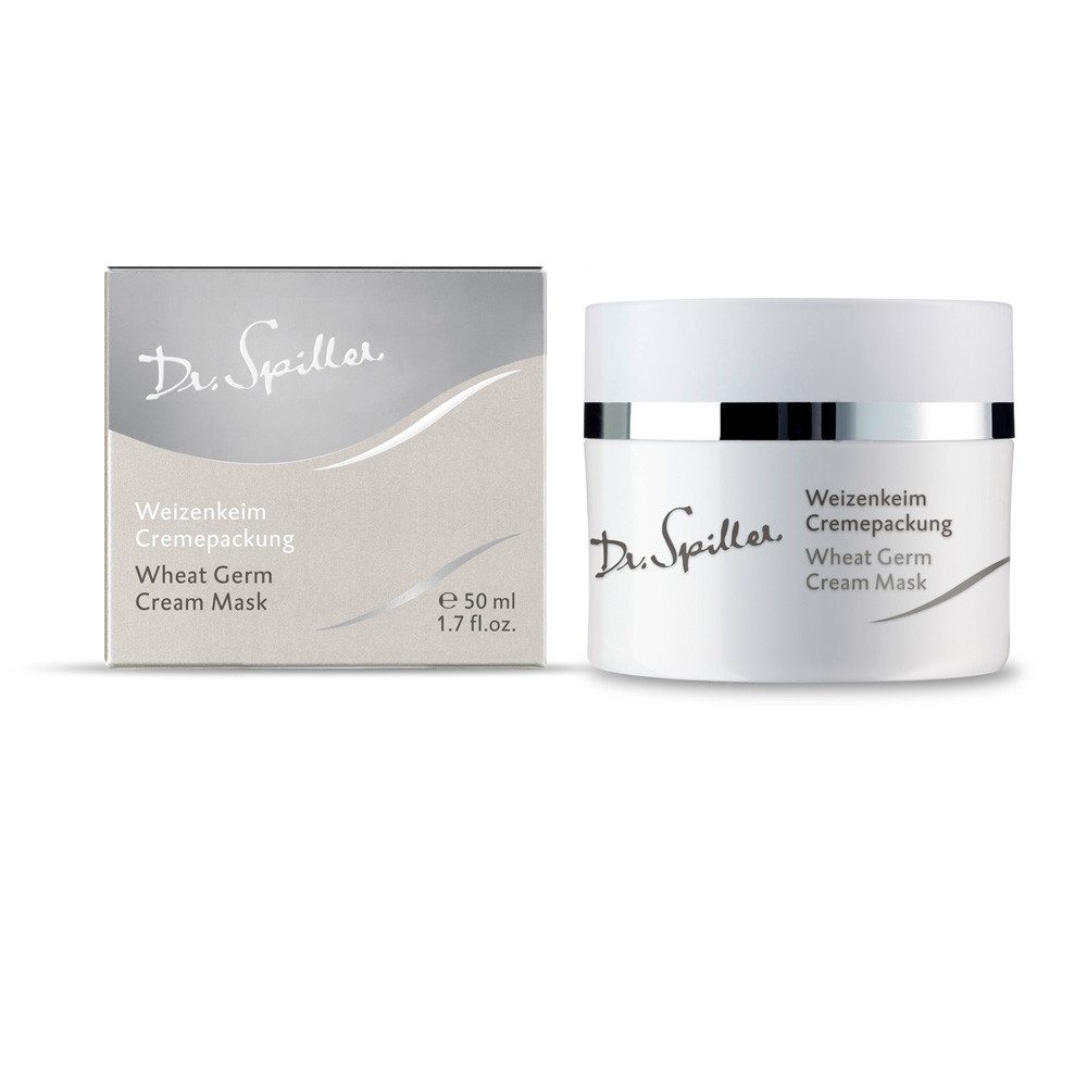 Dr. Spiller Gesichtsmaske Dr. Spiller - Weizenkeim Cremepackung - 50ml