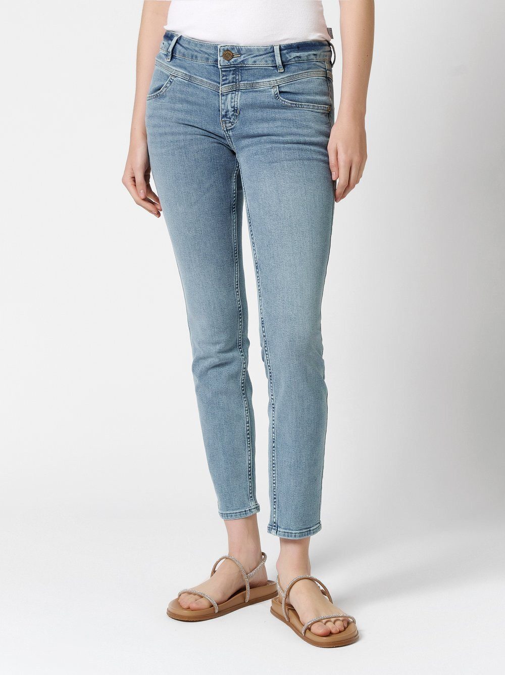 ROSNER 5-Pocket-Jeans Antonia_045 (1-tlg) mit Hüftsattel vorne und hinten günstig online kaufen