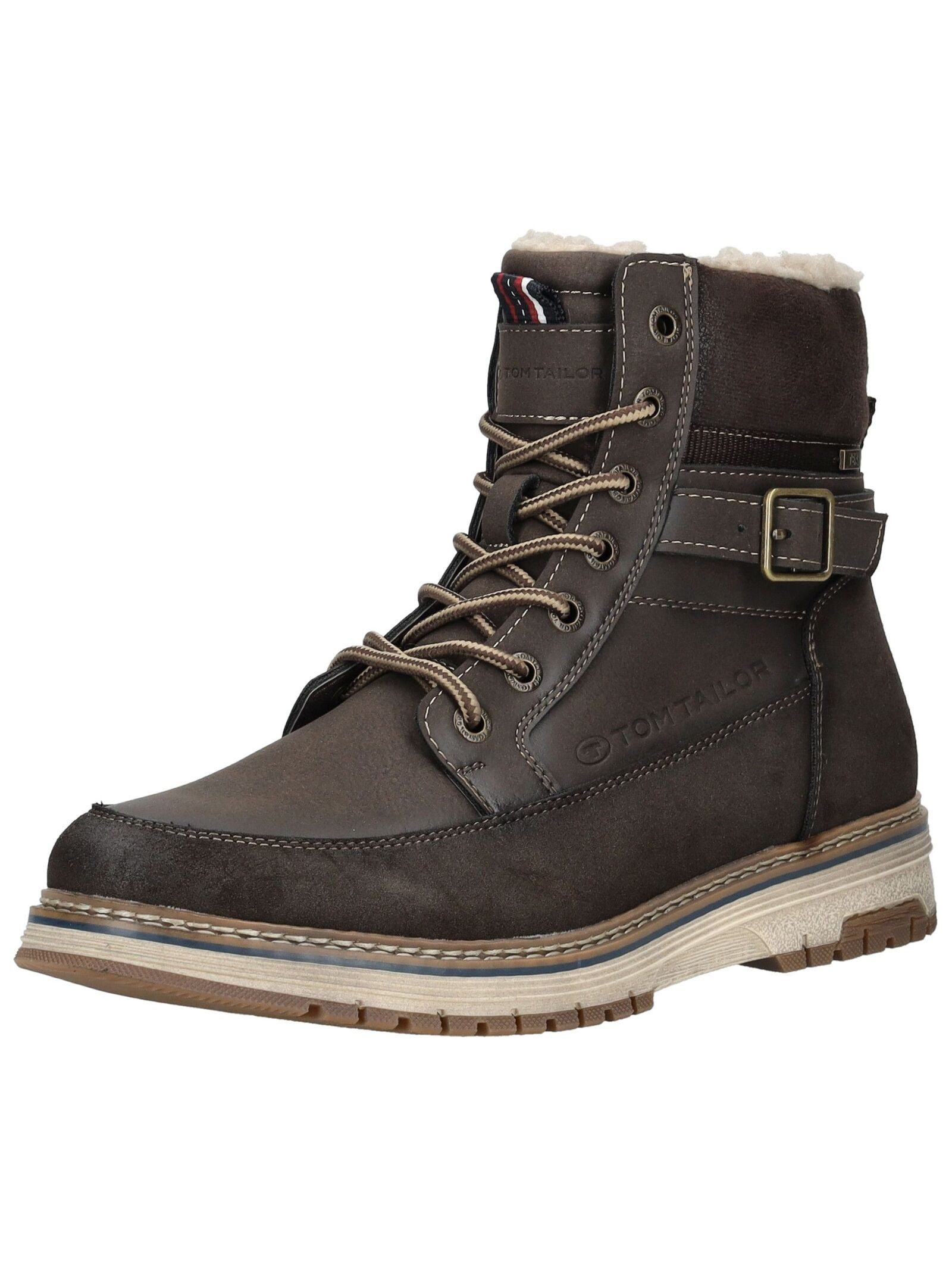 TOM TAILOR Tom Tailor Сапогиette Lederimitat Schnürstiefelette