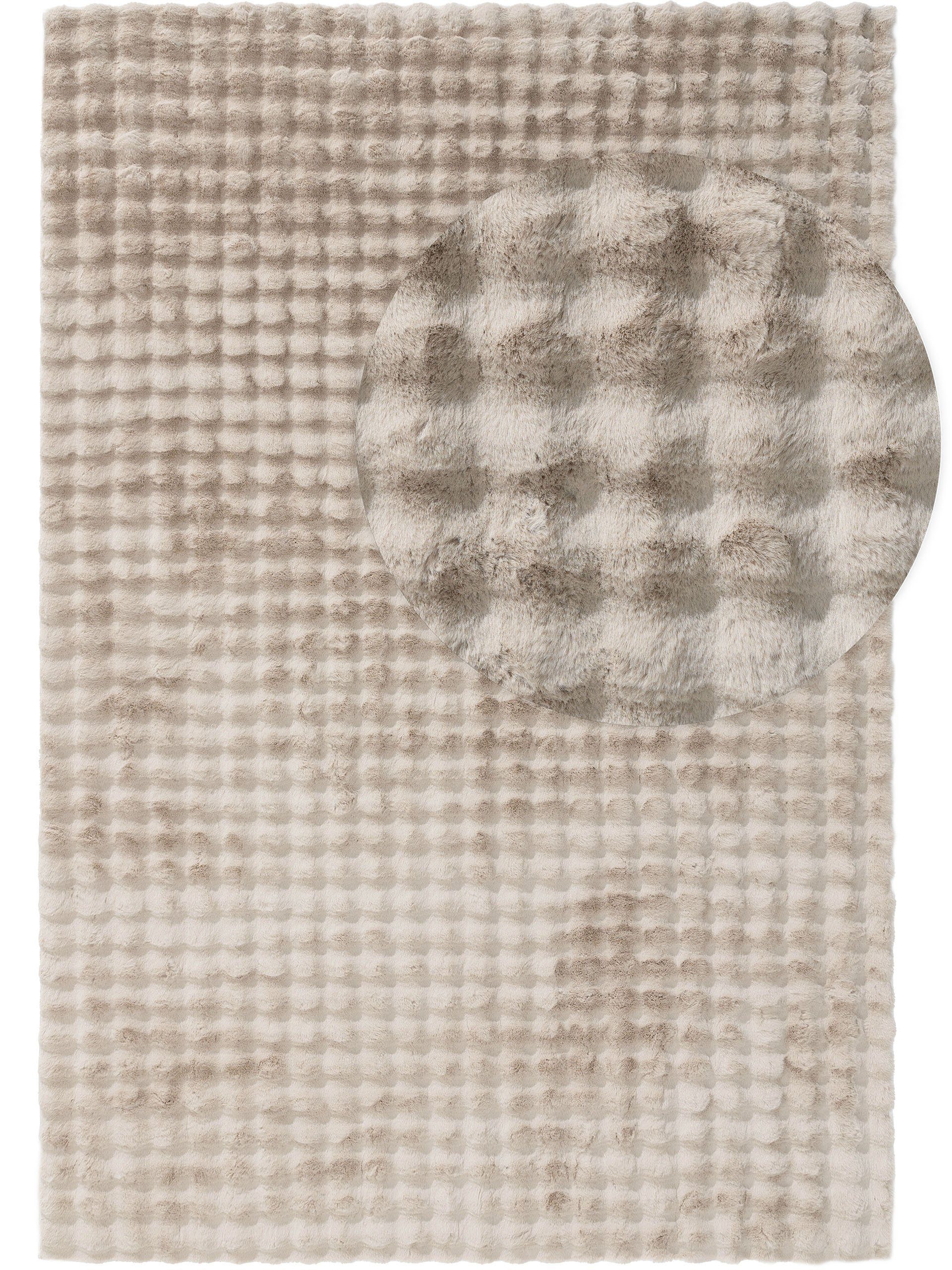 benuta Fellteppich Dave, rechteckig, Höhe: 31 mm, Kunstfaser, Berber, Ethno günstig online kaufen