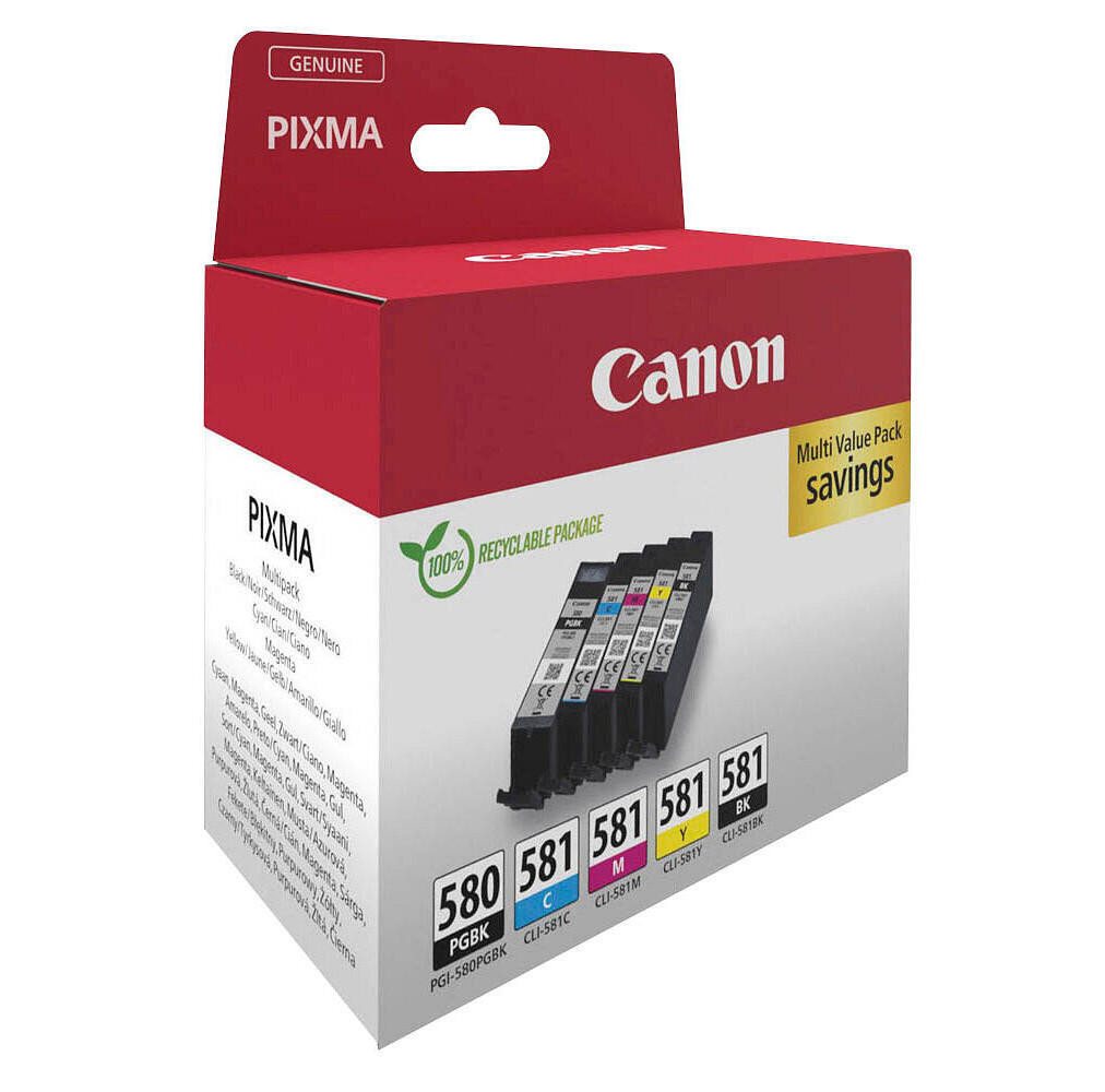 Thumbnail - Canon Canon PGI-580 + CL-581 Druckerpatronen Multipack Tintenpatrone