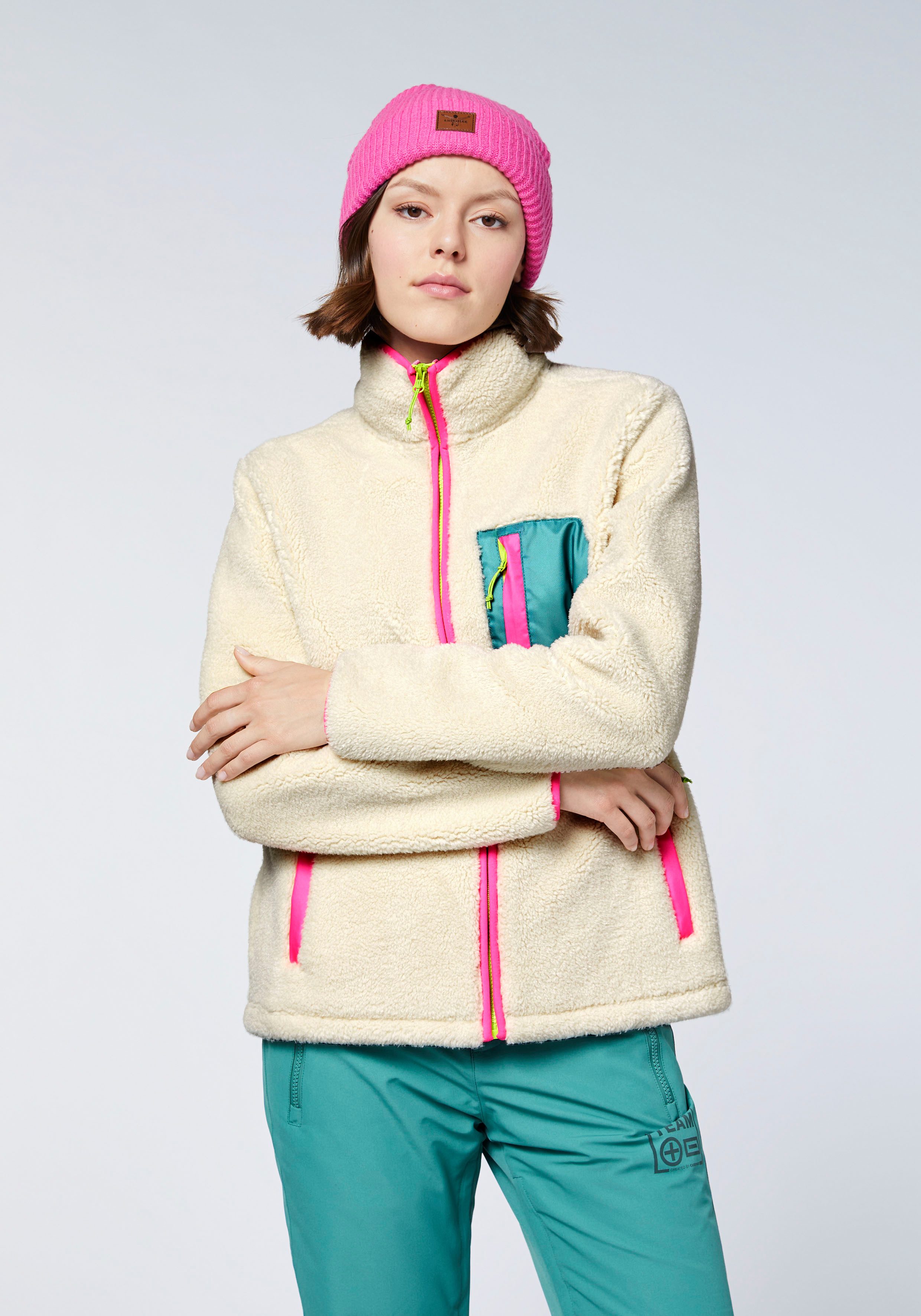 Chiemsee Fleecejacke - aus kuschelig wärmendem Sherpa Fleece