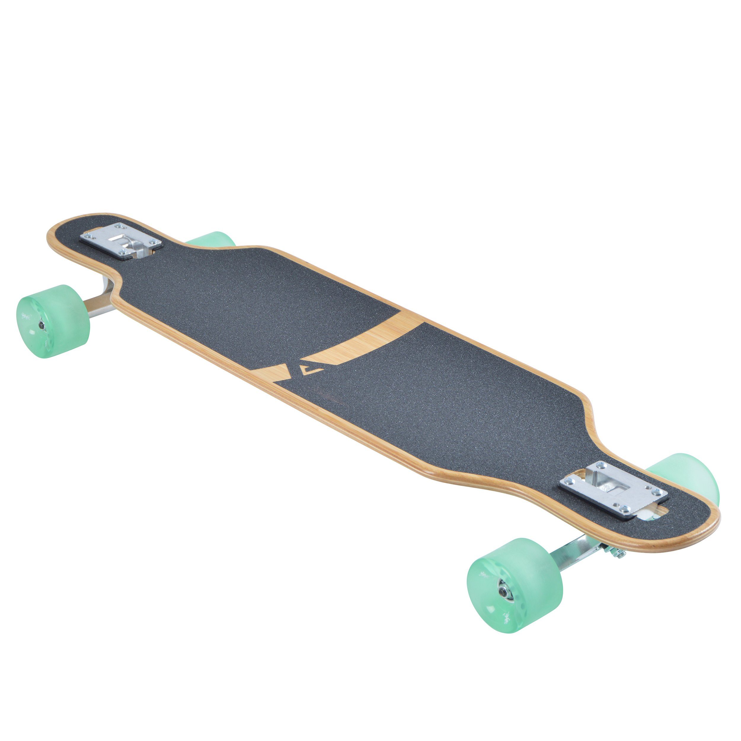 Apollo Longboard Twin Tip DT Longboard 36", gefertigt aus 8 Holzlagen in angesagtem TwinTip-Shape