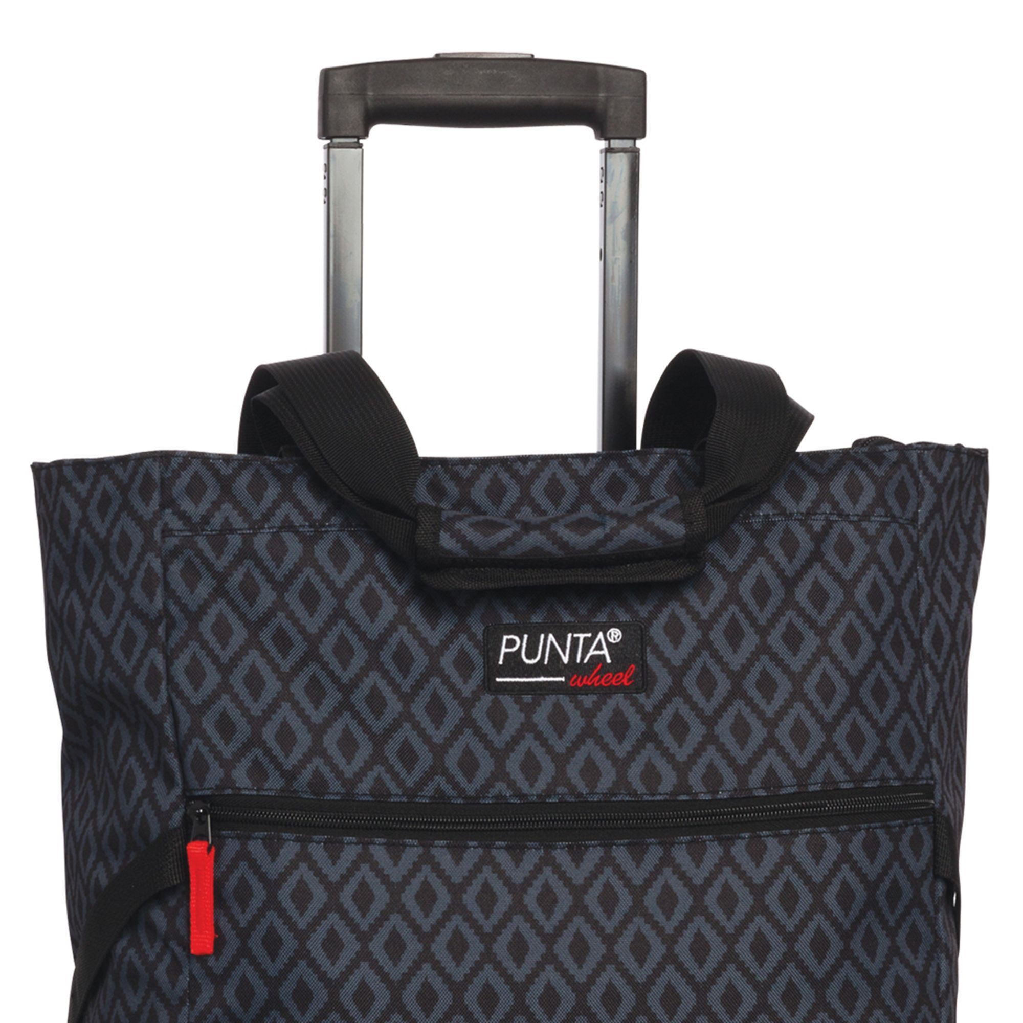 PUNTA Einkaufstrolley Wheel Print Einkaufstrolley Einkaufsroller günstig online kaufen