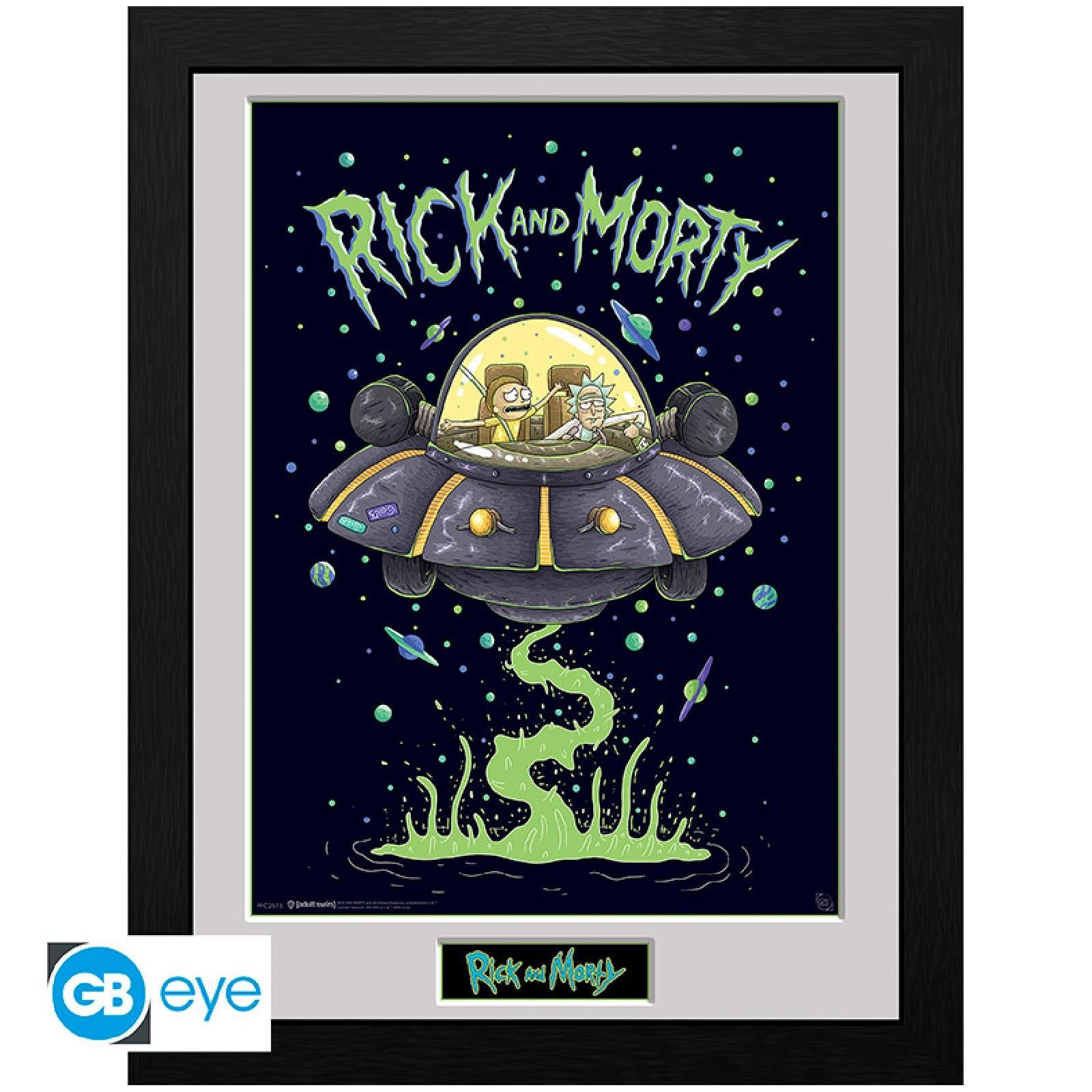 ABYstyle Poster RICK AND MORTY - Framed print Ship