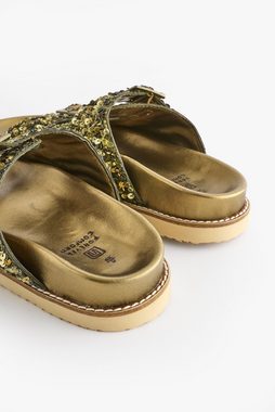 Next Forever Comfort® Paillettensandalen mit Fußbett Sandale (1-tlg)