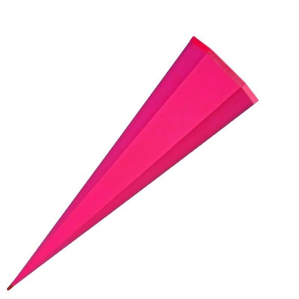 Roth Schultüte Rohling, 85 cm, eckig, ohne Verschluss, Zuckertüte zum Basteln