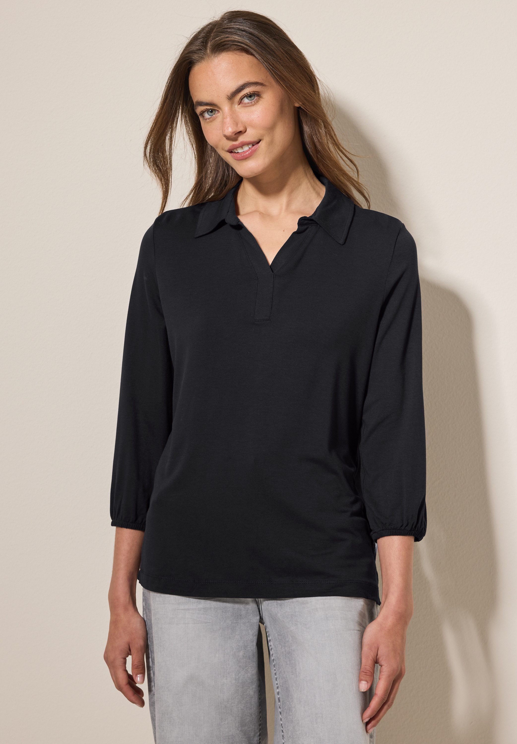 Cecil Poloshirt, mit 3/4 Ärmeln günstig online kaufen