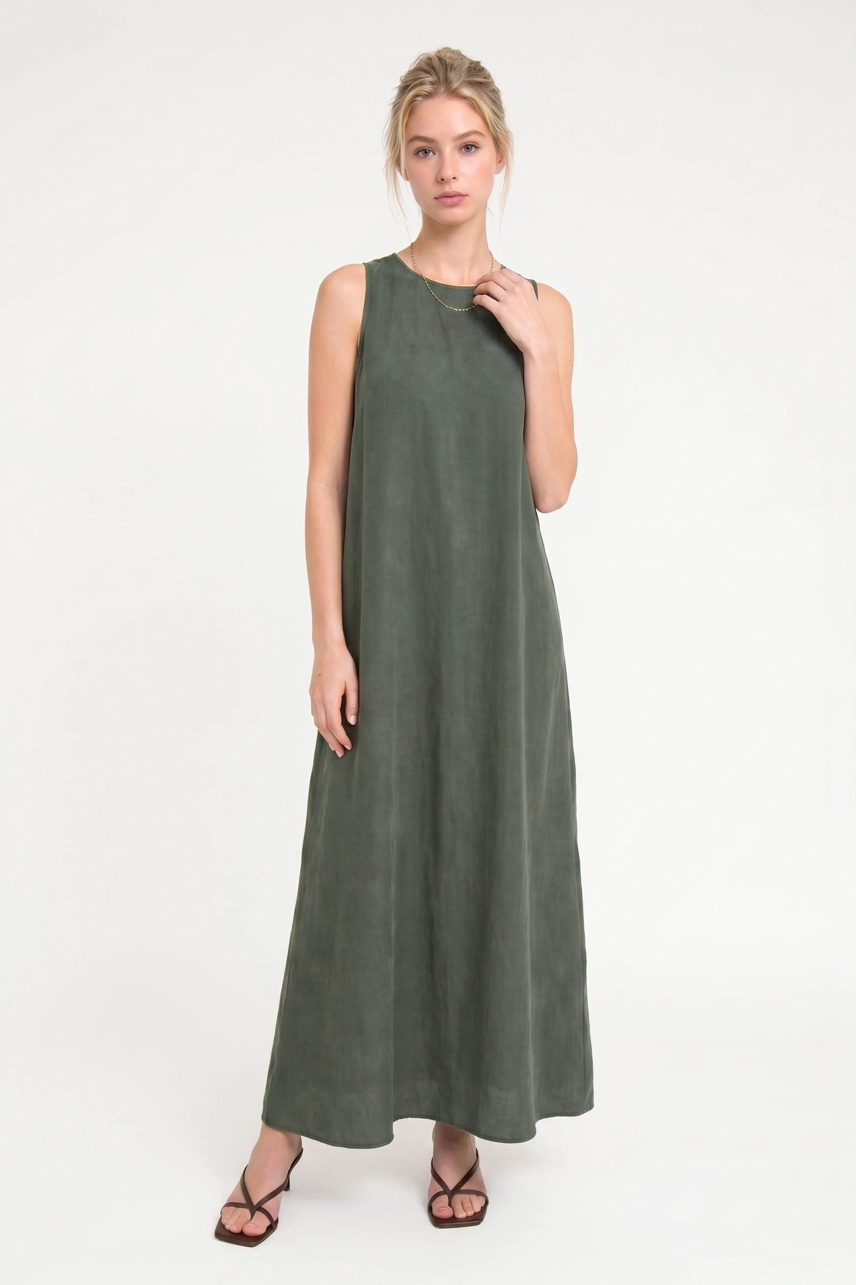 No Matter What Maxikleid Ärmelloses, lockeres Maxi-Kleid