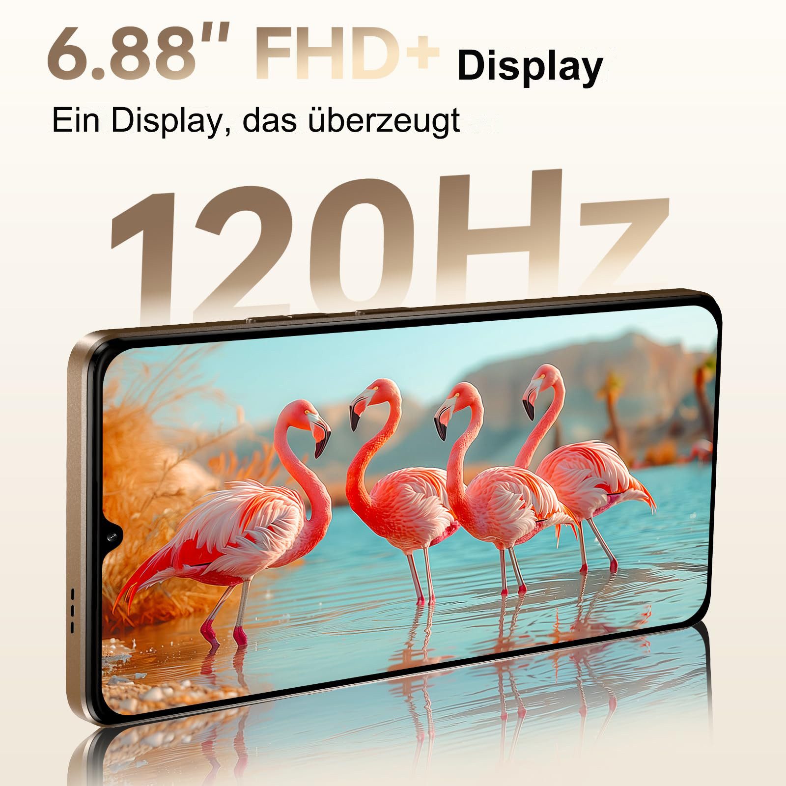 Cubot X100 16GB RAM+256GB ROM 5G Smartphone (17,47 cm/6.88 Zoll, 256 GB Speicherplatz, 64 MP Kamera, Android 15, 5100mAh, 6.88" HD+ 120Hz, NFC, GPS, Face Unlock)