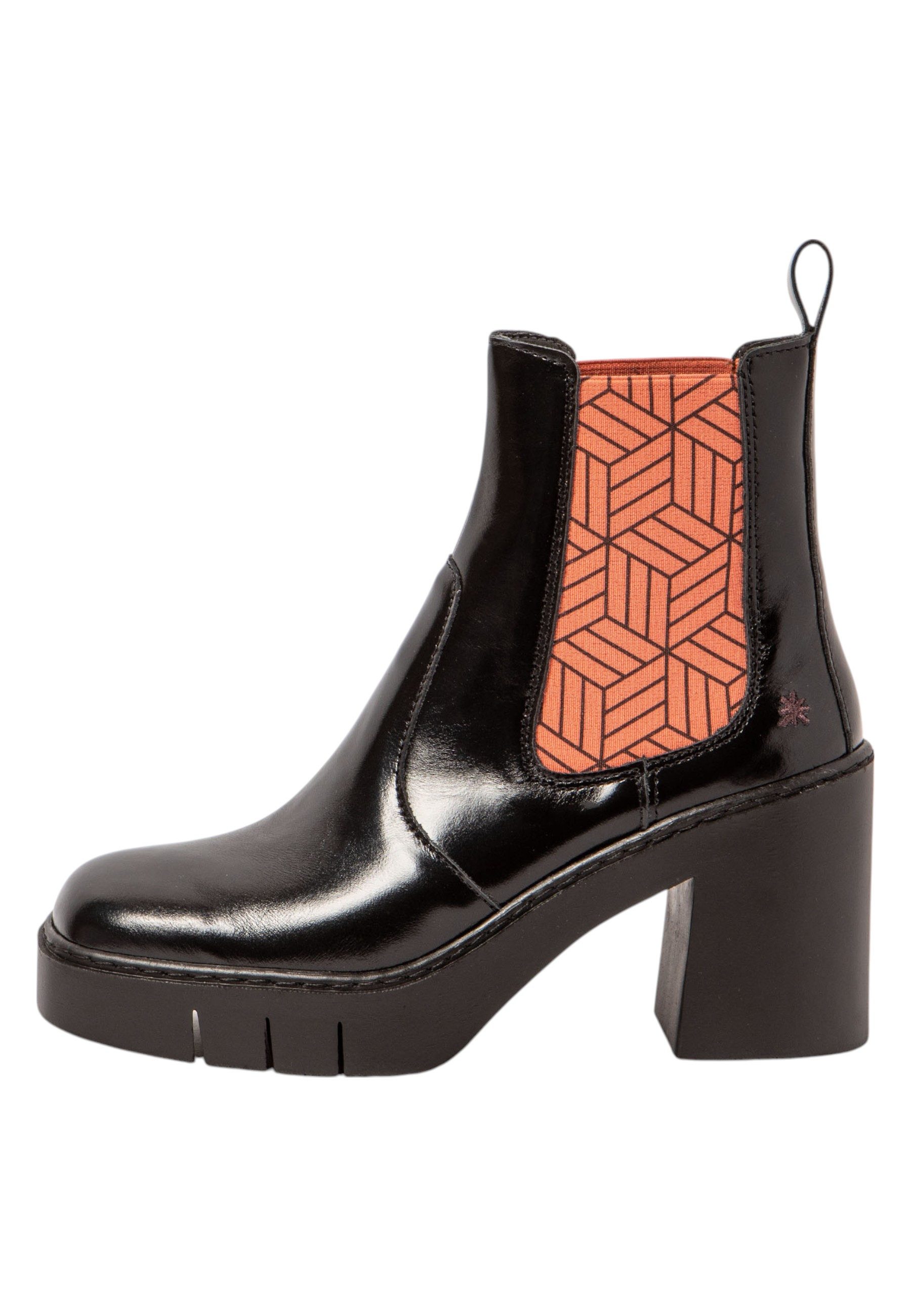 Art 1983 Berna Black Salmon Stiefelette