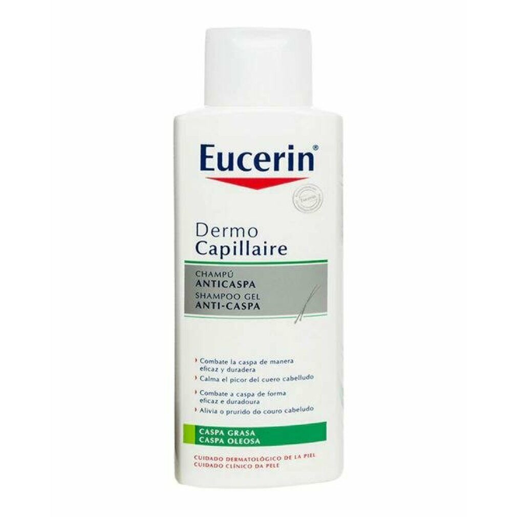 Eucerin Haarshampoo Dermo Capillaire Antischuppens Gel Shampoo 250ml