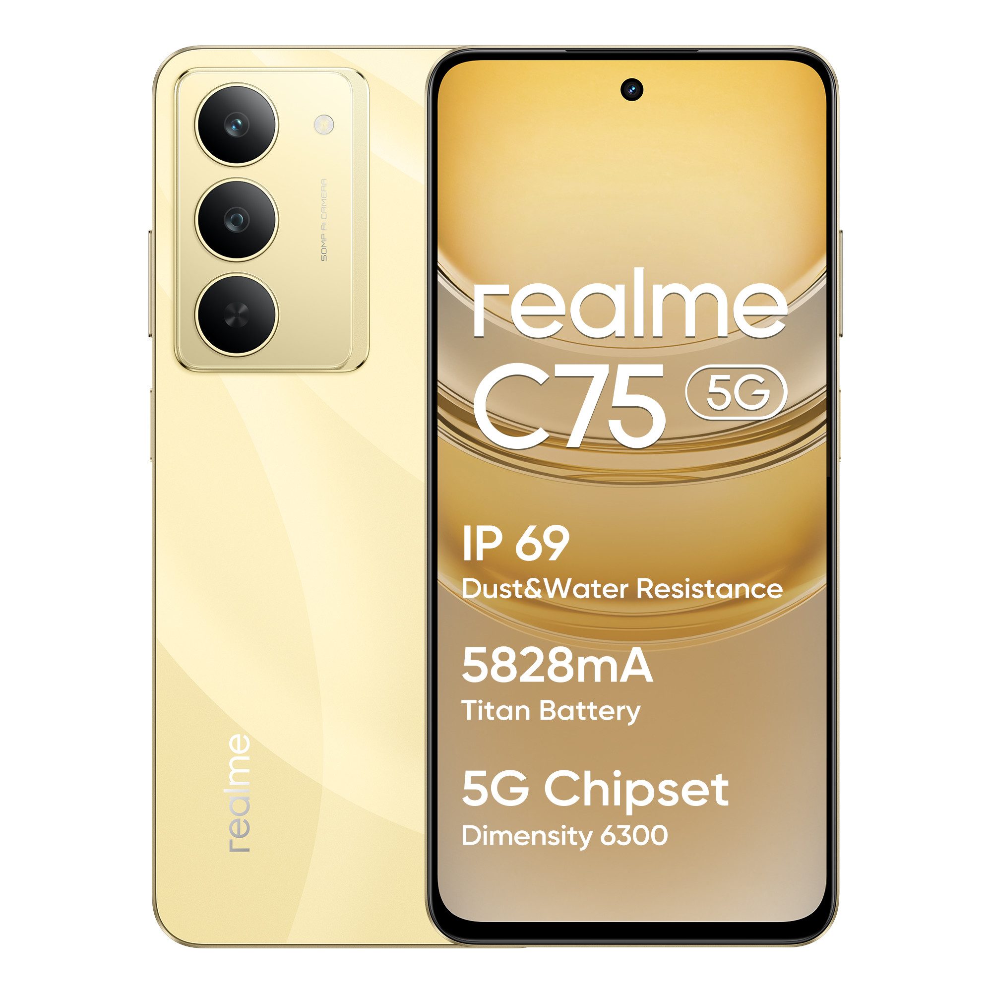 muvano C75 6,72" Smartphone IP69 wasserdicht Handy, stoßfest, 5828mAh 45W Smartphone (6,72 Zoll, 256 GB Speicherplatz, 50 MP Kamera, 90Hz FHD Display, 50MP, 8+256GB Android 14)