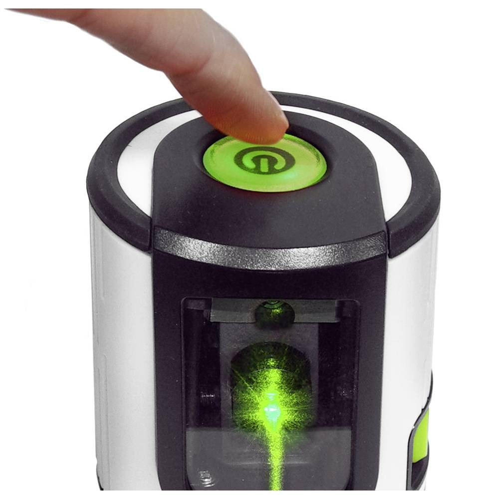 LASERLINER Nivellierkeil Automatischer Kreuzlinien-Laser mi Lasertechnologie, hoher 081.081E, selbstnivellierend