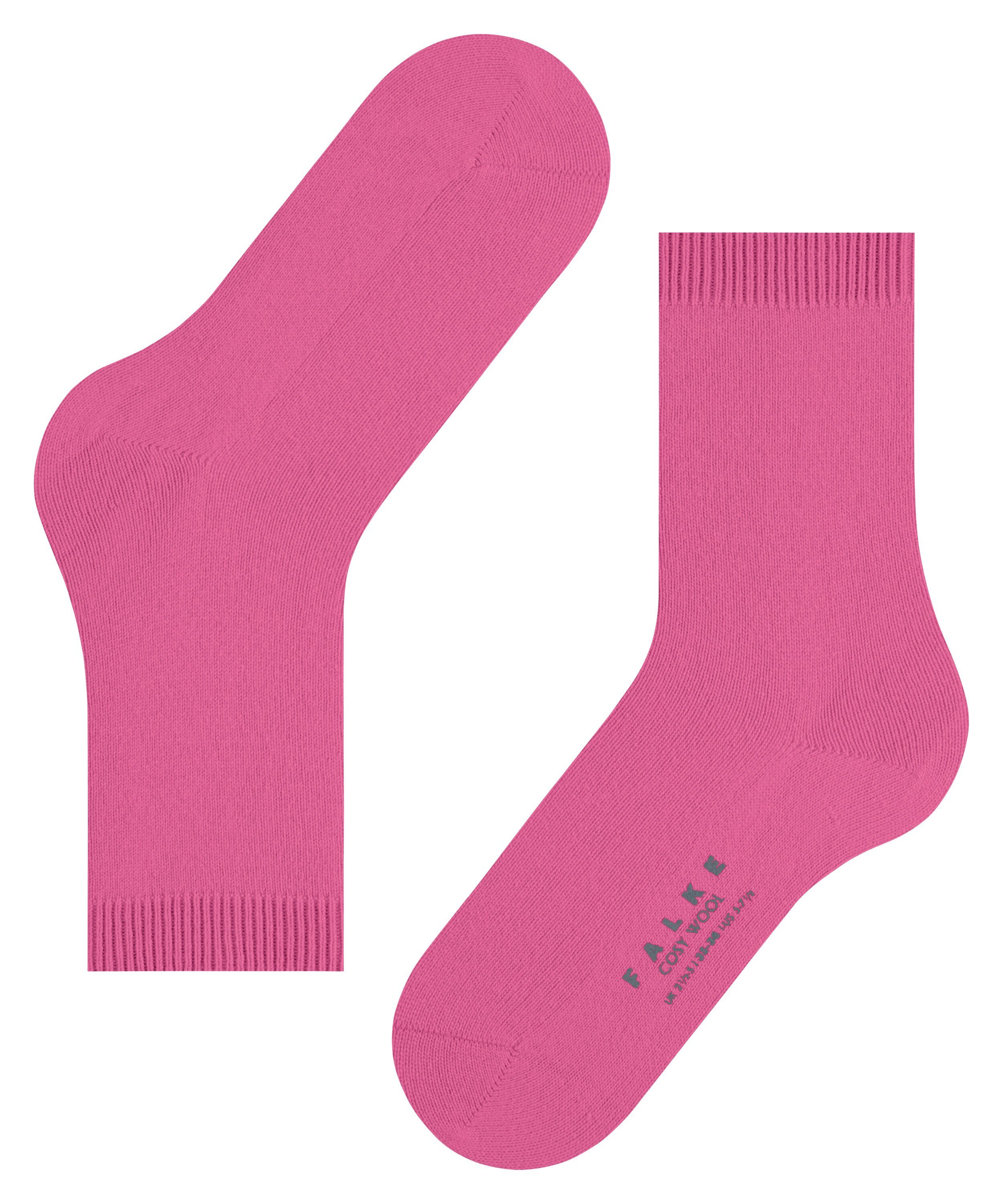 Wool (8462) FALKE (1-Paar) pink Socken Cosy