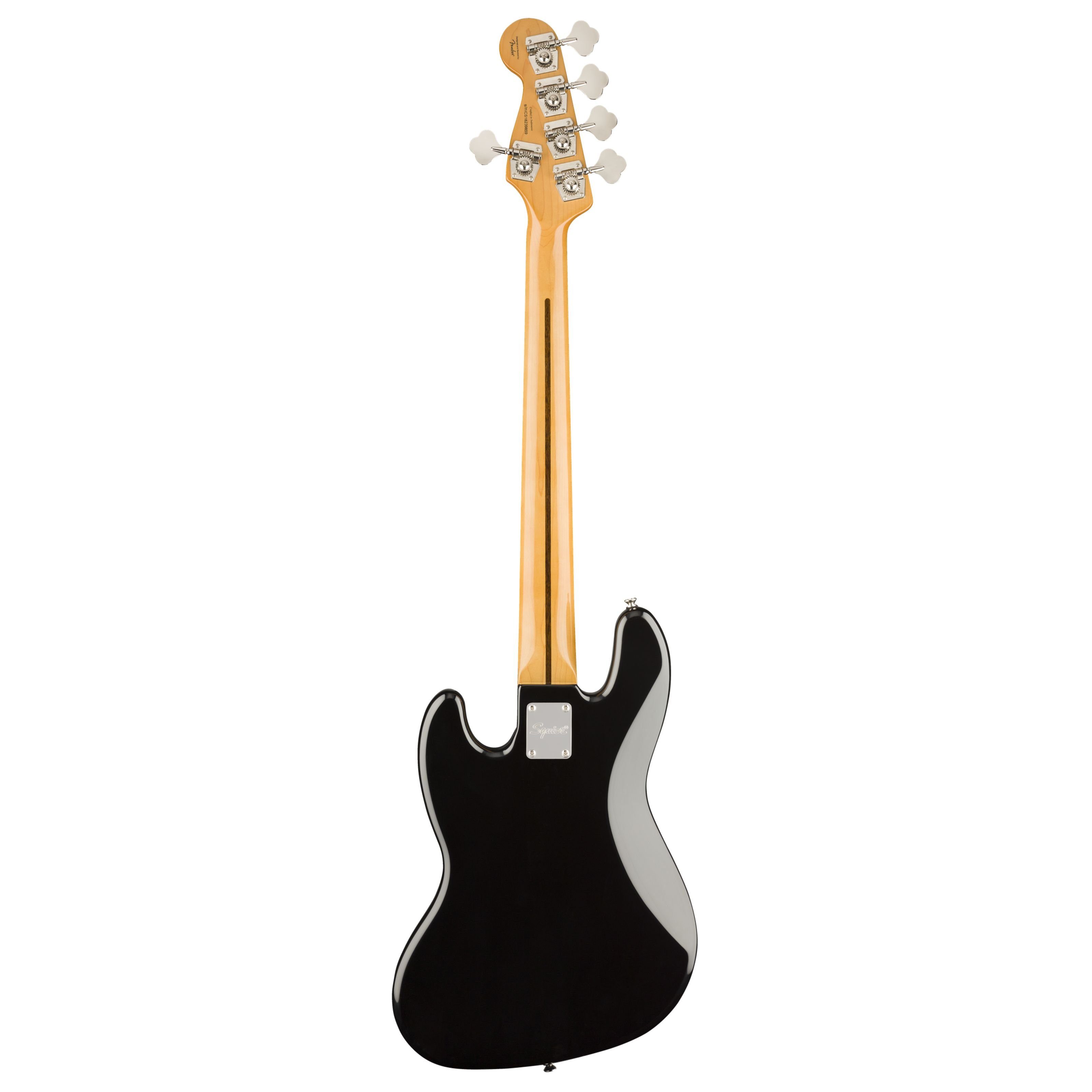 Squier E-Bass, E-Bässe, 5-Saiter E-Bässe, Classic Vibe '70s Jazz Bass V Black - E-Bass