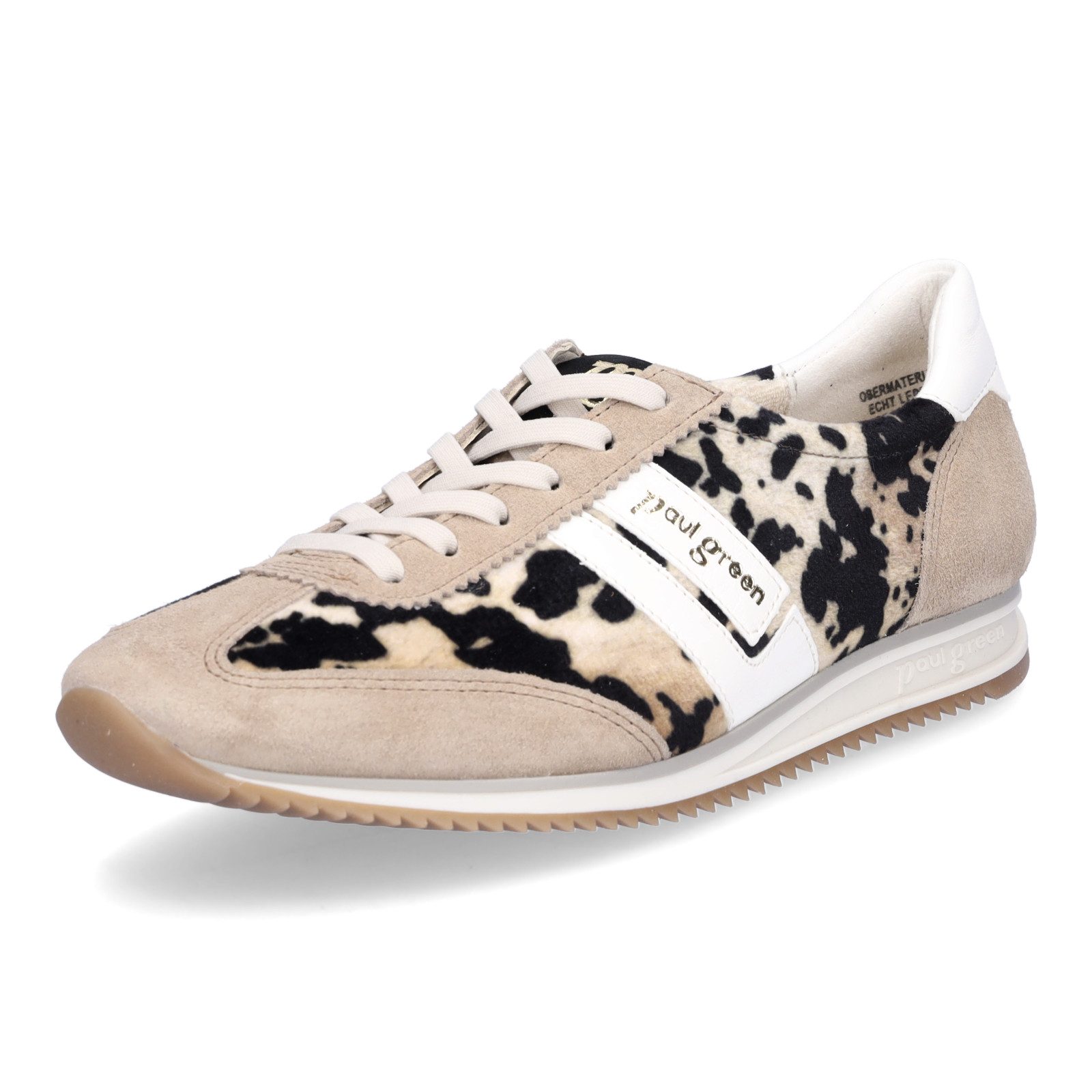 Paul Green Damen Sneaker beige leo Sneaker